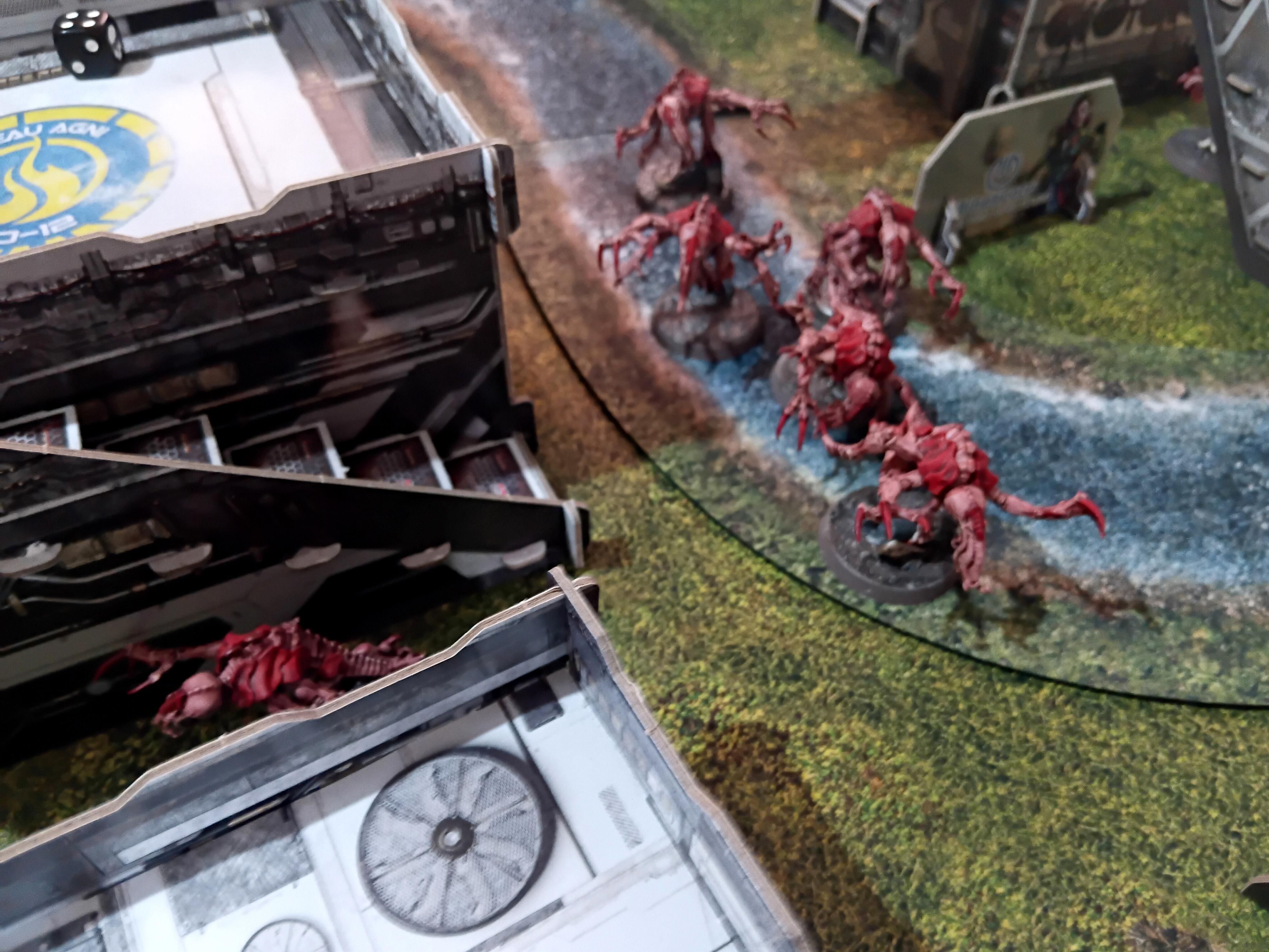 Adventure Game, Azakir Halgriv, Five Parsecs From Home, Fun, Genestealer, Mercenary, Miniatures, Minis, Ninjas, Sci Fi, Science Fiction, Sela Orrel, Ship Crew, Single Player