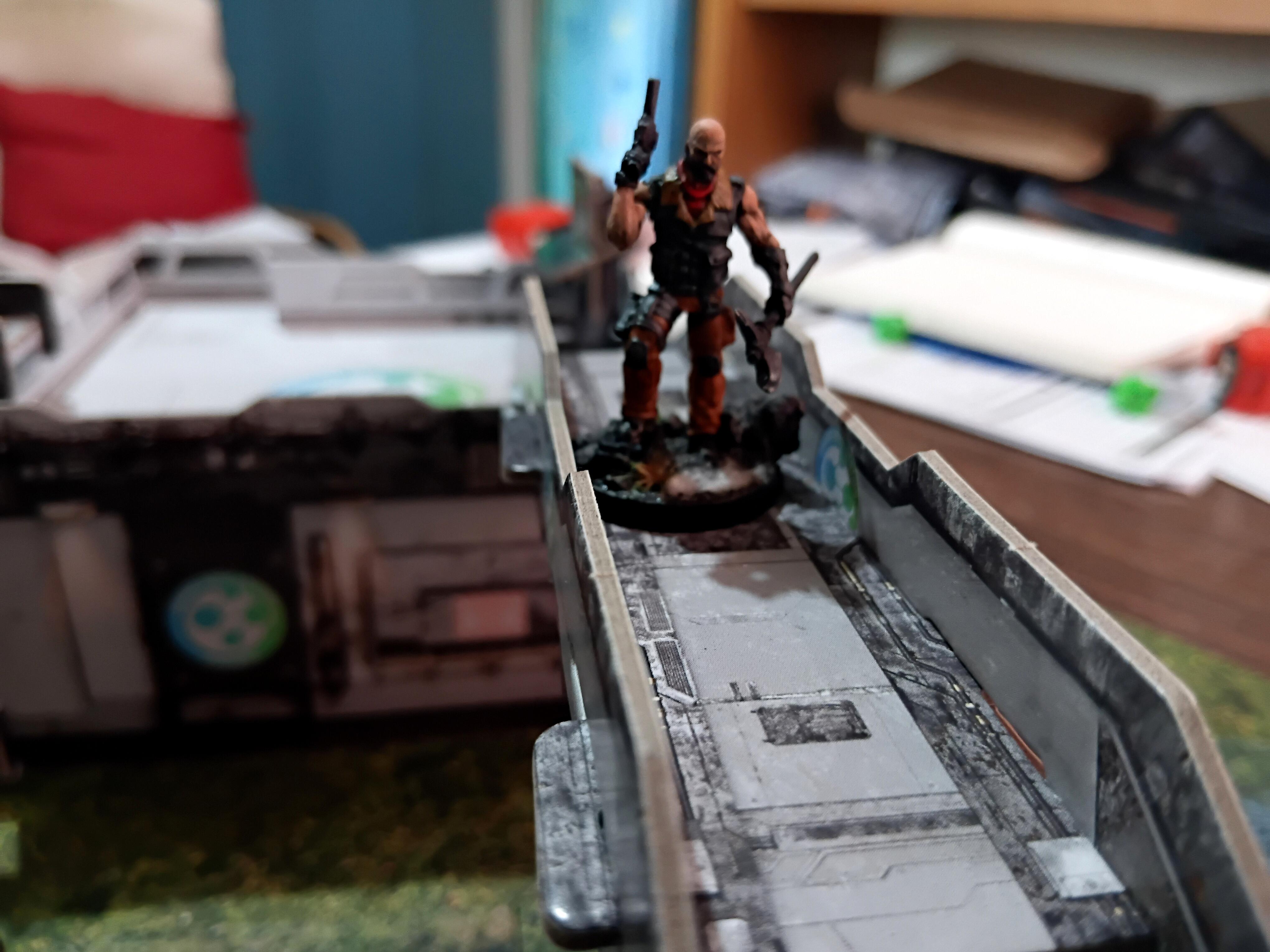 Adventure Game, Azakir Halgriv, Five Parsecs From Home, Fun, Genestealer, Mercenary, Miniatures, Minis, Ninjas, Sci Fi, Science Fiction, Sela Orrel, Ship Crew, Single Player