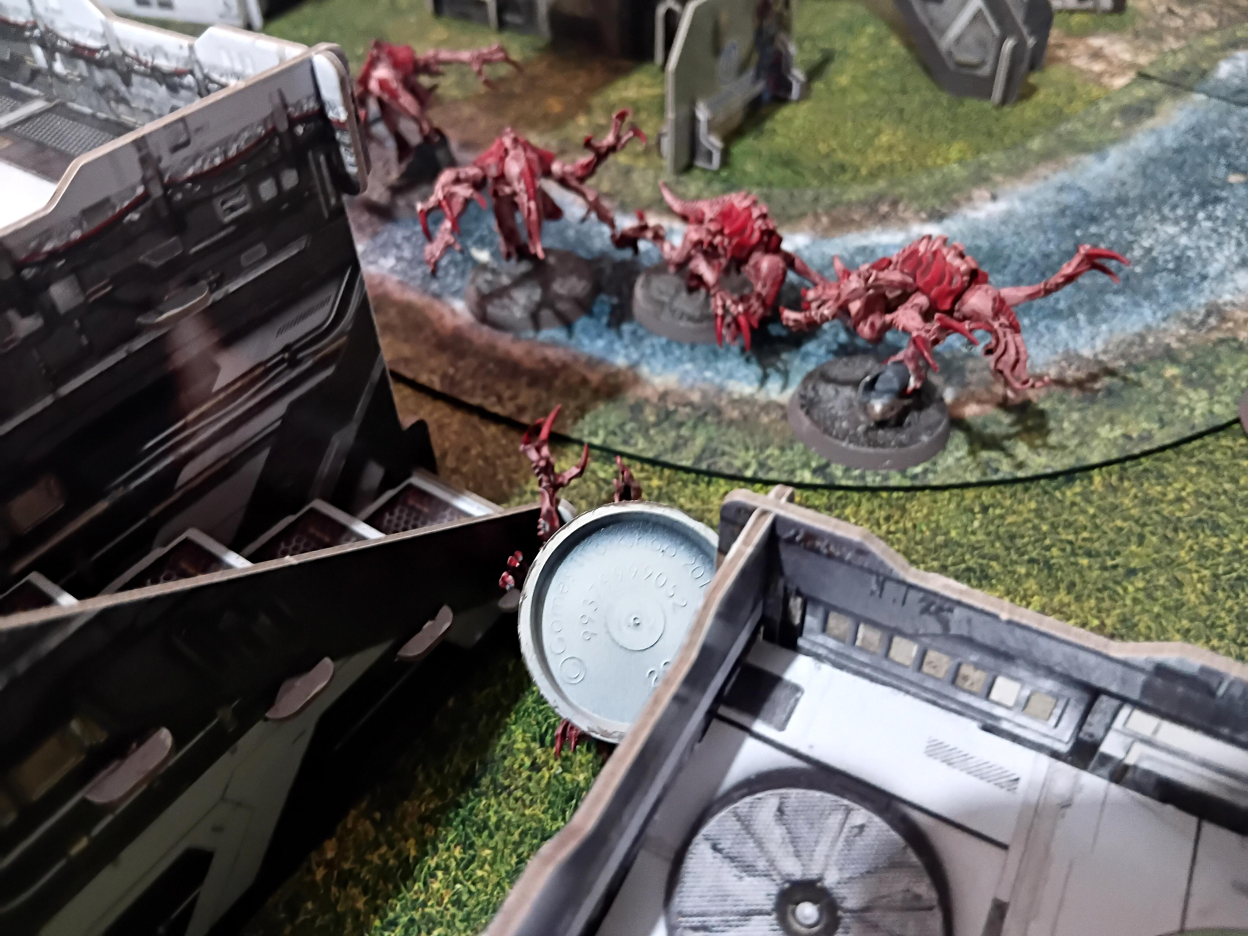 Adventure Game, Azakir Halgriv, Five Parsecs From Home, Fun, Genestealer, Mercenary, Miniatures, Minis, Ninjas, Sci Fi, Science Fiction, Sela Orrel, Ship Crew, Single Player