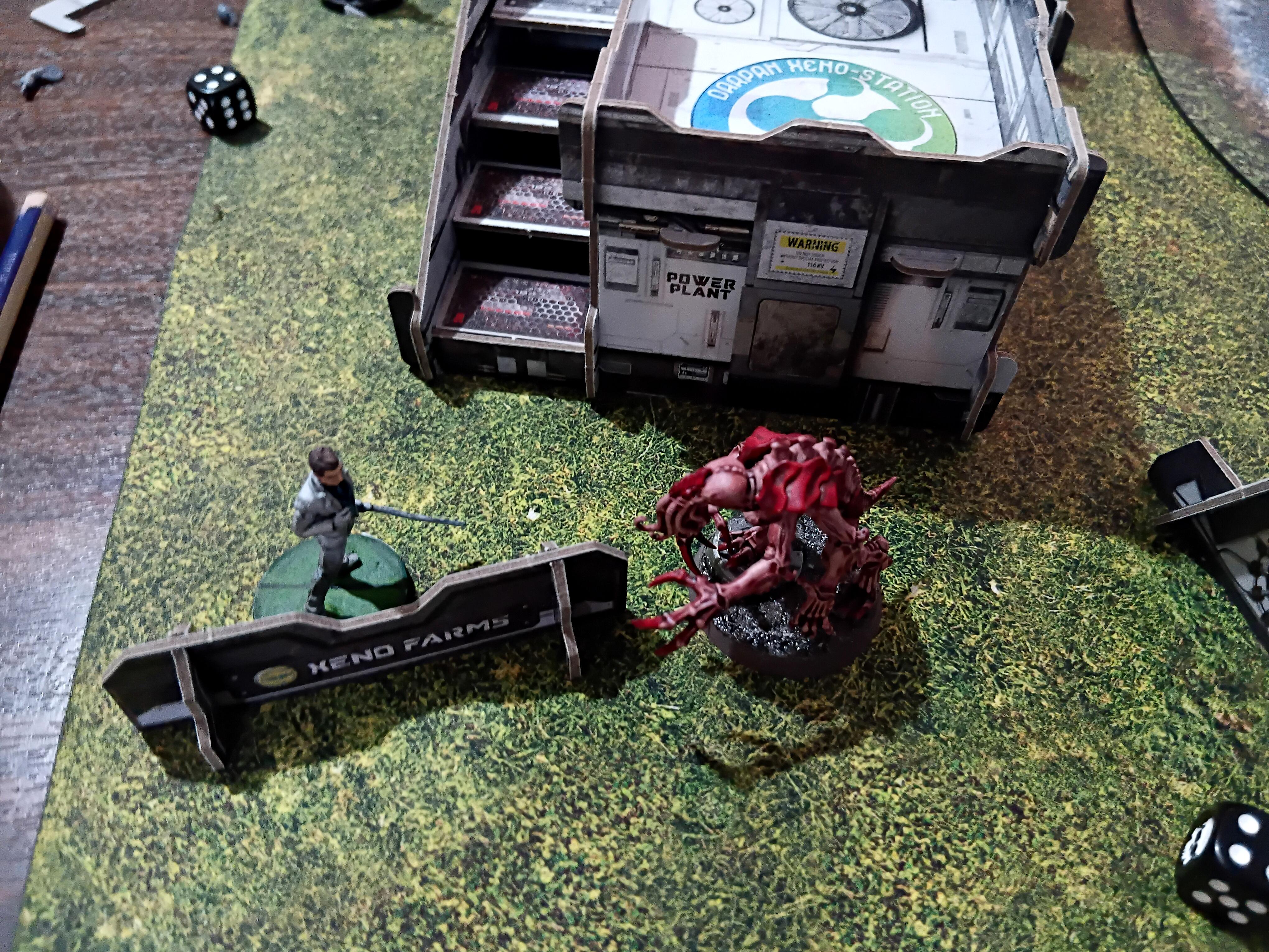Adventure Game, Azakir Halgriv, Five Parsecs From Home, Fun, Genestealer, Mercenary, Miniatures, Minis, Ninjas, Sci Fi, Science Fiction, Sela Orrel, Ship Crew, Single Player