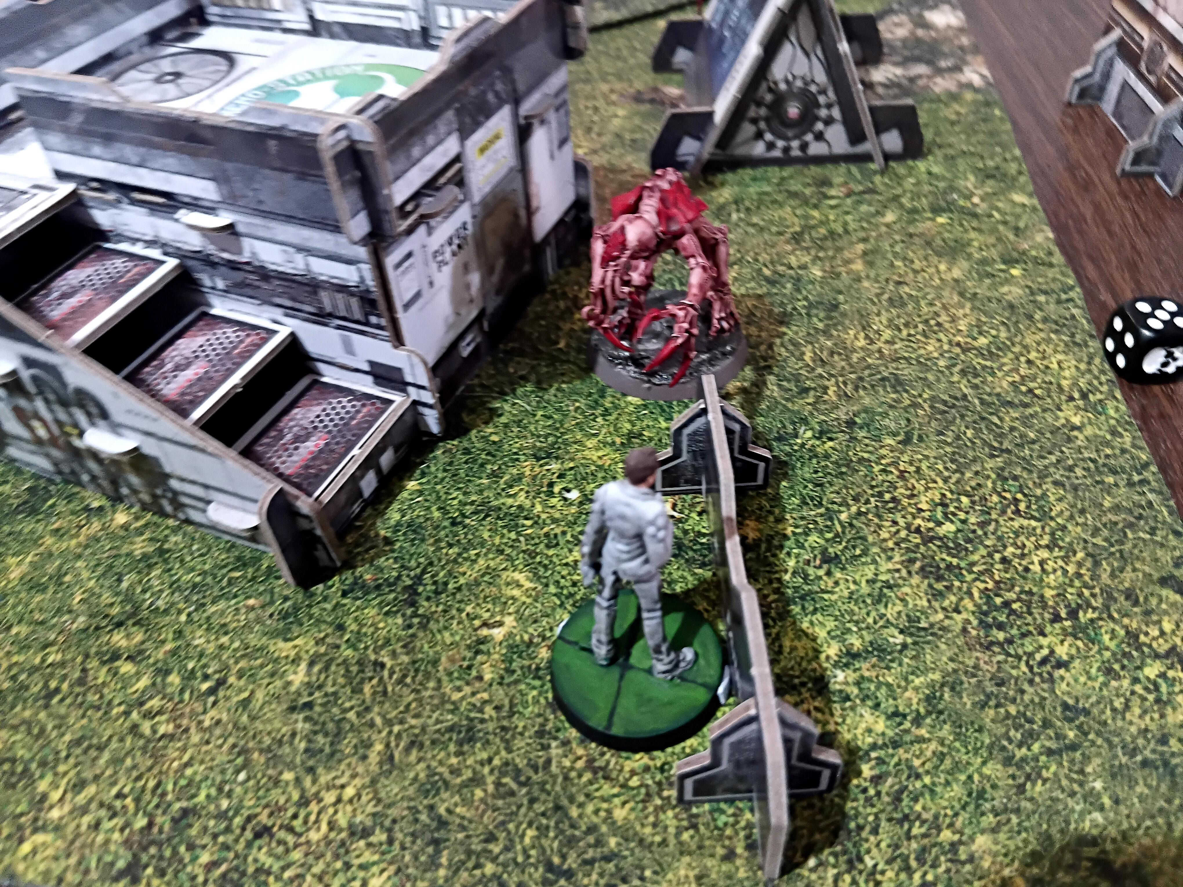 Adventure Game, Azakir Halgriv, Five Parsecs From Home, Fun, Genestealer, Mercenary, Miniatures, Minis, Ninjas, Sci Fi, Science Fiction, Sela Orrel, Ship Crew, Single Player