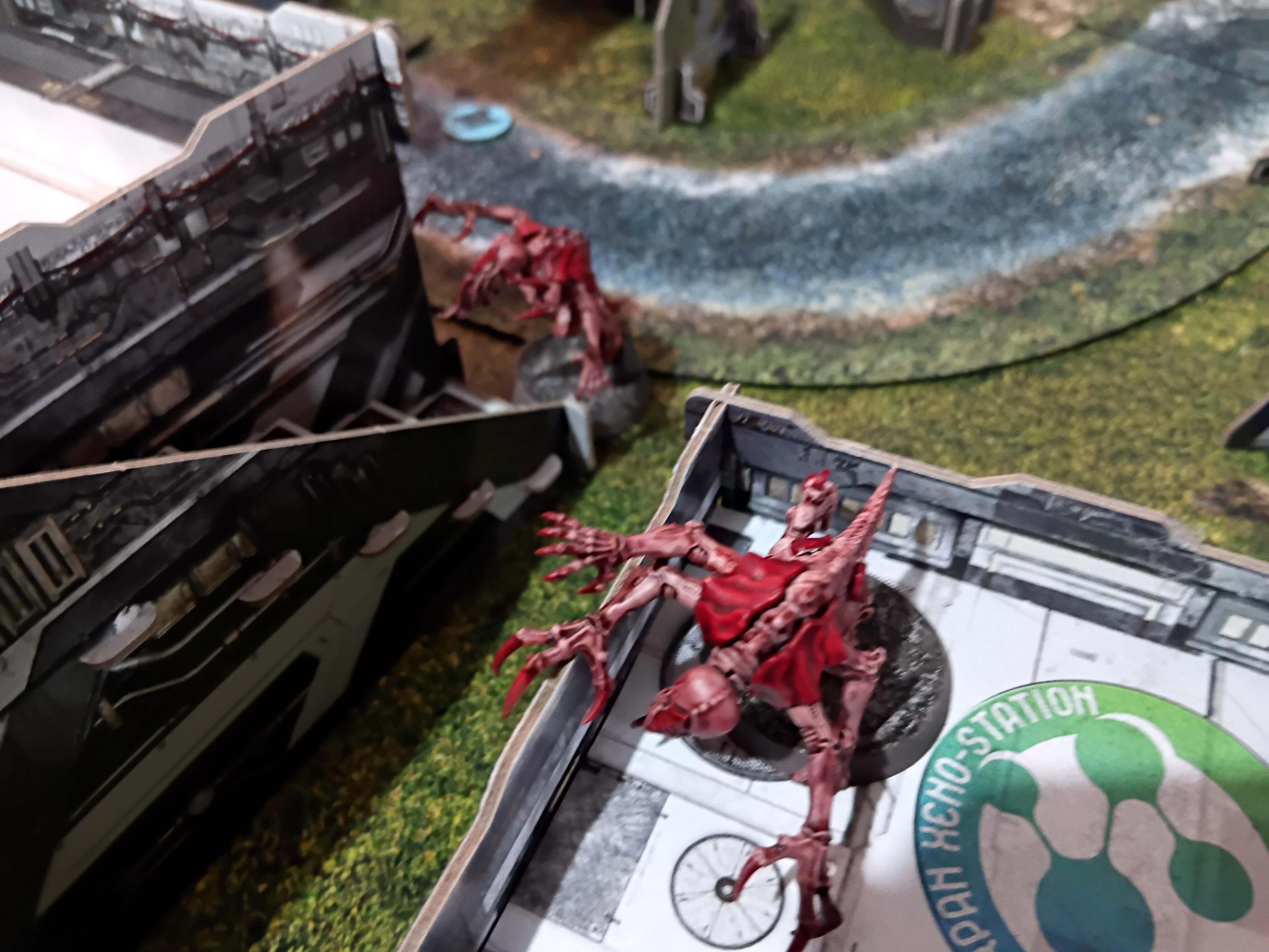 Adventure Game, Azakir Halgriv, Five Parsecs From Home, Fun, Genestealer, Mercenary, Miniatures, Minis, Ninjas, Sci Fi, Science Fiction, Sela Orrel, Ship Crew, Single Player