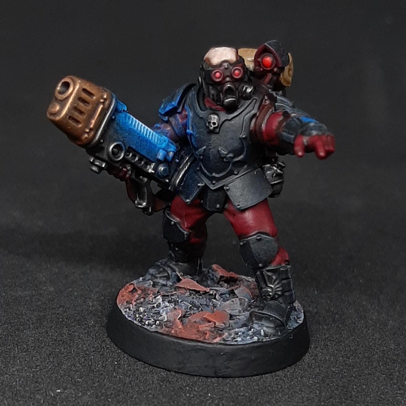 2026, Black, Challenge, Conversion, Custom, Dark, Entries, Glow, Grimdark, Gritty, Gun, Headswap, Hot-shot, Inquisition, Inquisitorial, Kill, Killteam, Kitbash, Lasgun, Leader, Million Miniatures, Miniatures, Object Source Lighting, One, Plasma, Red, Scions, Sergeant, Squad, Storm, Stormtrooper, Team, Tempestus, Trooper, Visor, Warhammer 40,000
