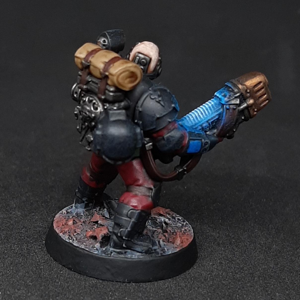 2026, Black, Challenge, Conversion, Custom, Dark, Entries, Glow, Grimdark, Gritty, Gun, Headswap, Hot-shot, Inquisition, Inquisitorial, Kill, Killteam, Kitbash, Lasgun, Leader, Million Miniatures, Miniatures, Object Source Lighting, One, Plasma, Red, Scions, Sergeant, Squad, Storm, Stormtrooper, Team, Tempestus, Trooper, Visor, Warhammer 40,000