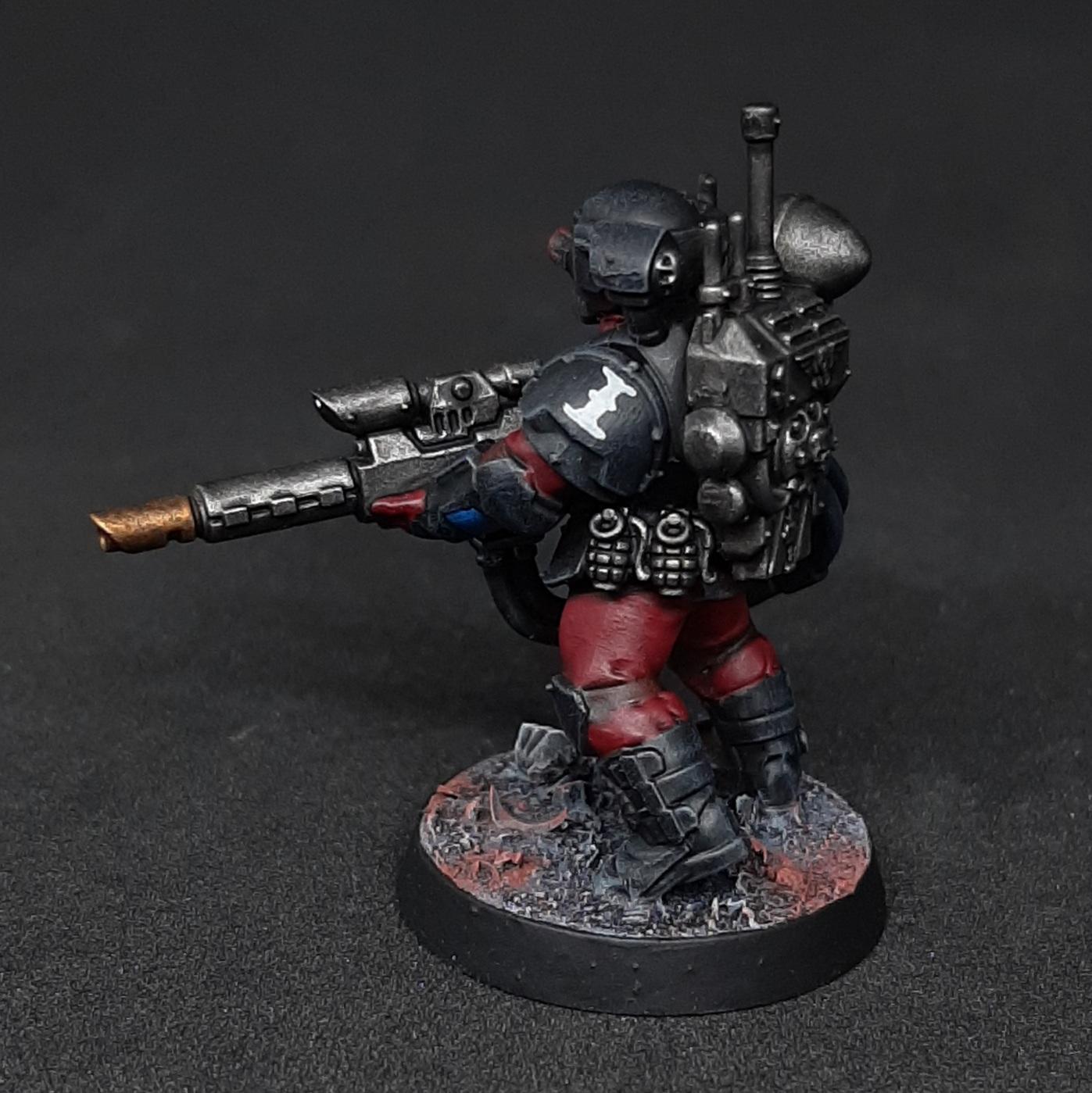 2026, Black, Challenge, Conversion, Custom, Dark, Entries, Glow, Grimdark, Gritty, Gun, Headswap, Hot-shot, Inquisition, Inquisitorial, Kill, Killteam, Kitbash, Lasgun, Million Miniatures, Miniatures, Object Source Lighting, One, Operator, Red, Scions, Squad, Storm, Stormtrooper, Team, Tempestus, Trooper, Visor, Vox, Warhammer 40,000