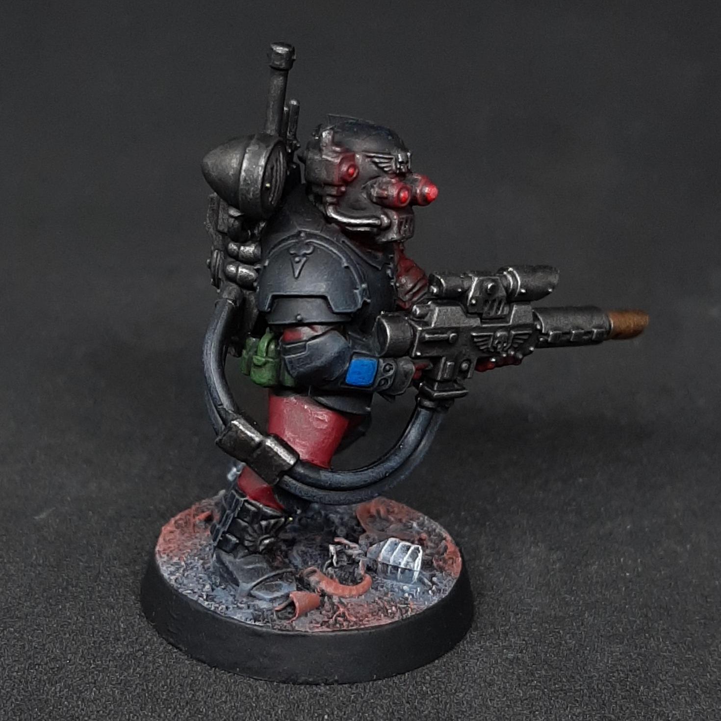 2026, Black, Challenge, Conversion, Custom, Dark, Entries, Glow, Grimdark, Gritty, Gun, Headswap, Hot-shot, Inquisition, Inquisitorial, Kill, Killteam, Kitbash, Lasgun, Million Miniatures, Miniatures, Object Source Lighting, One, Operator, Red, Scions, Squad, Storm, Stormtrooper, Team, Tempestus, Trooper, Visor, Vox, Warhammer 40,000