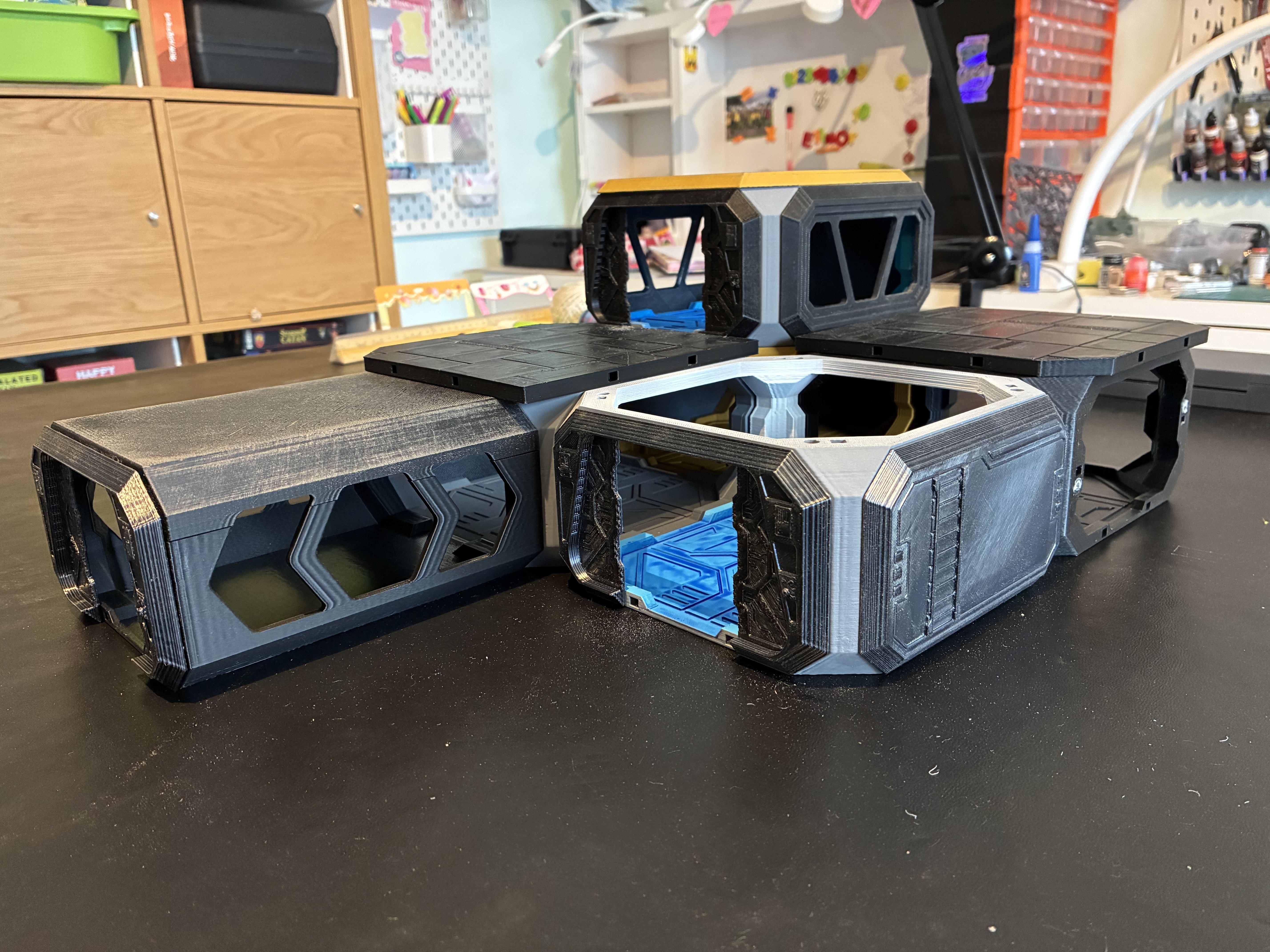 3d Print, Altair Colony, Terrain