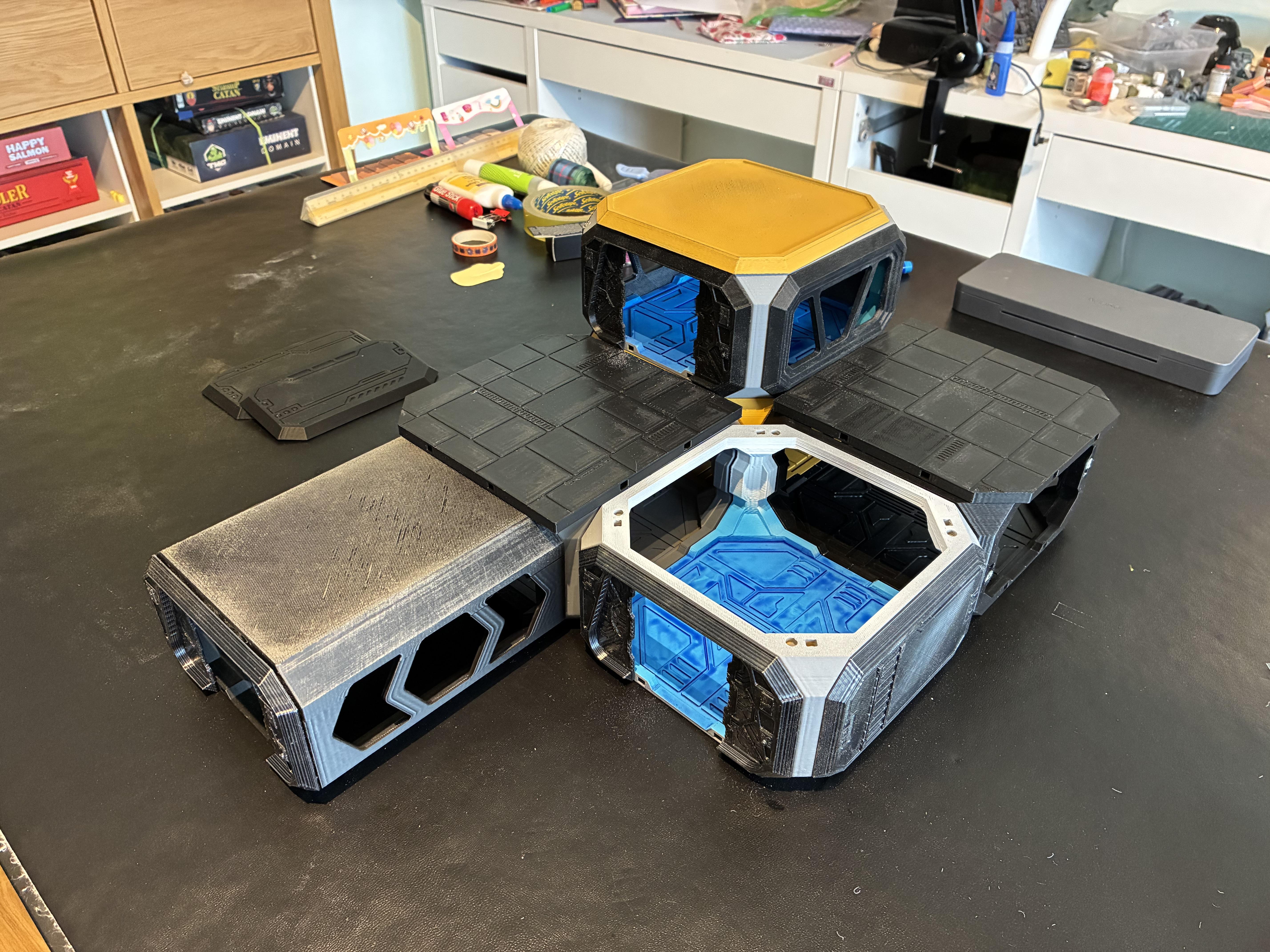 3d Print, Altair Colony, Terrain