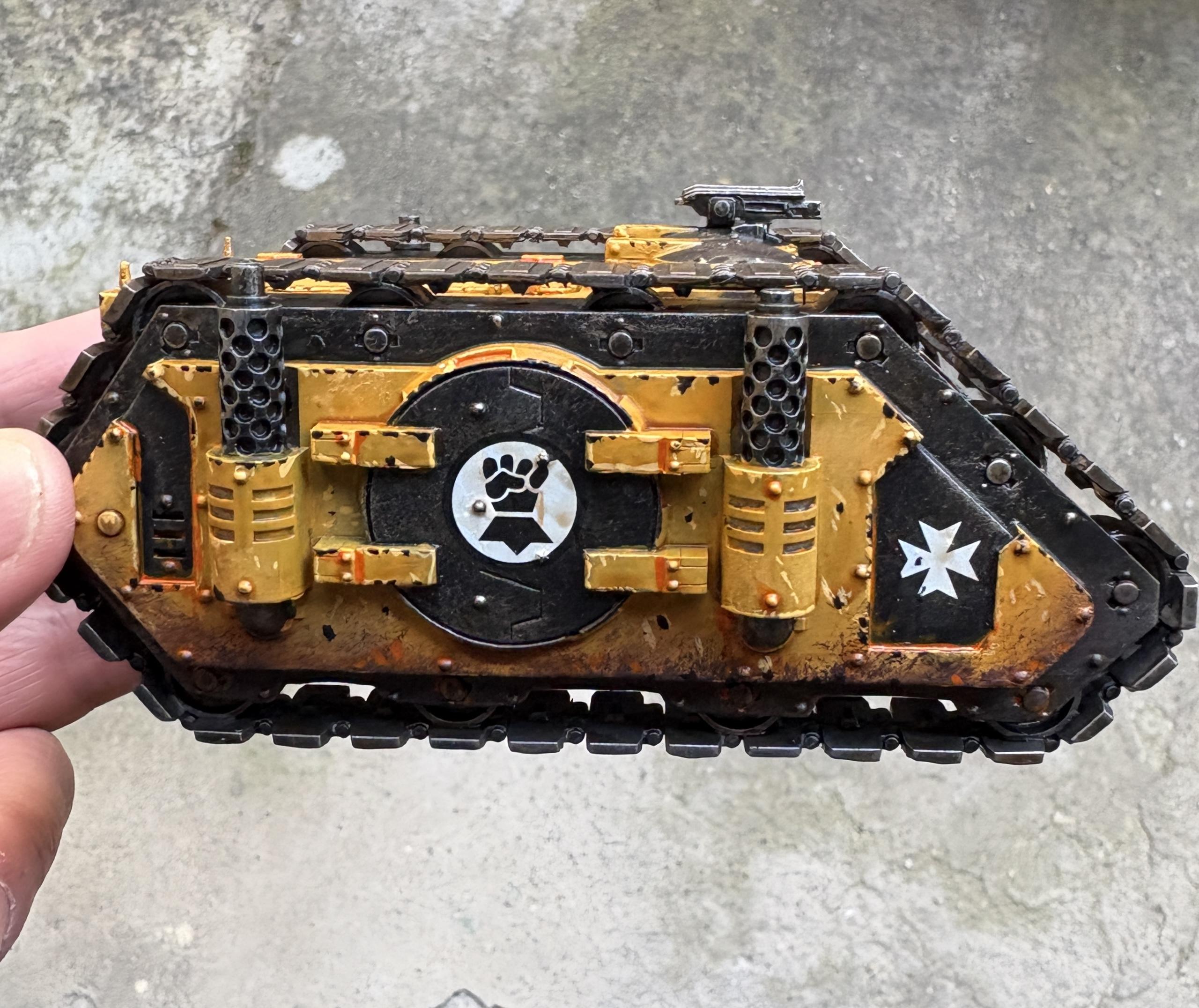 Horusheresy, Imperialfists, Land Speeder, Rhino, Speeder