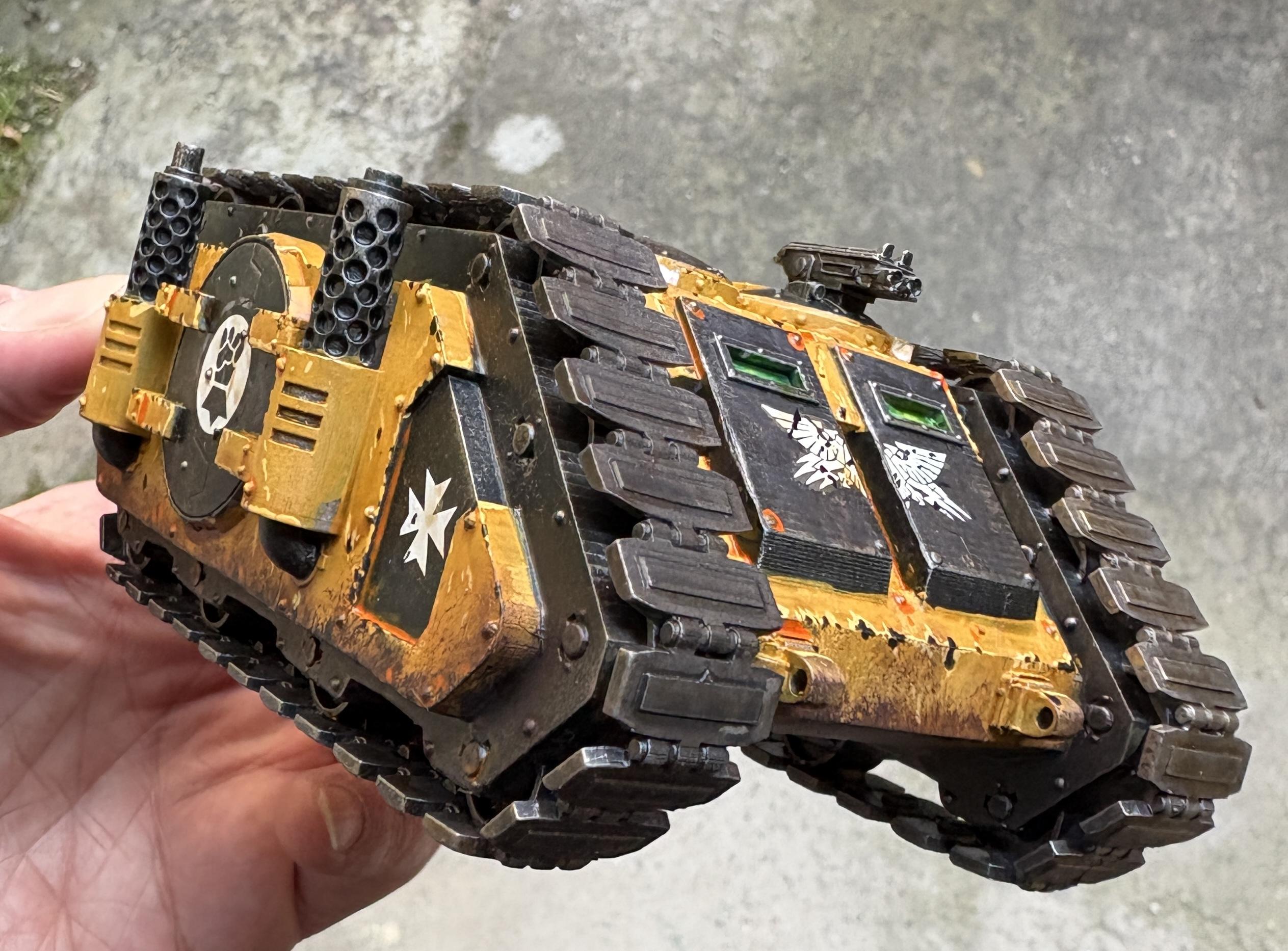 Horusheresy, Imperialfists, Land Speeder, Rhino, Speeder