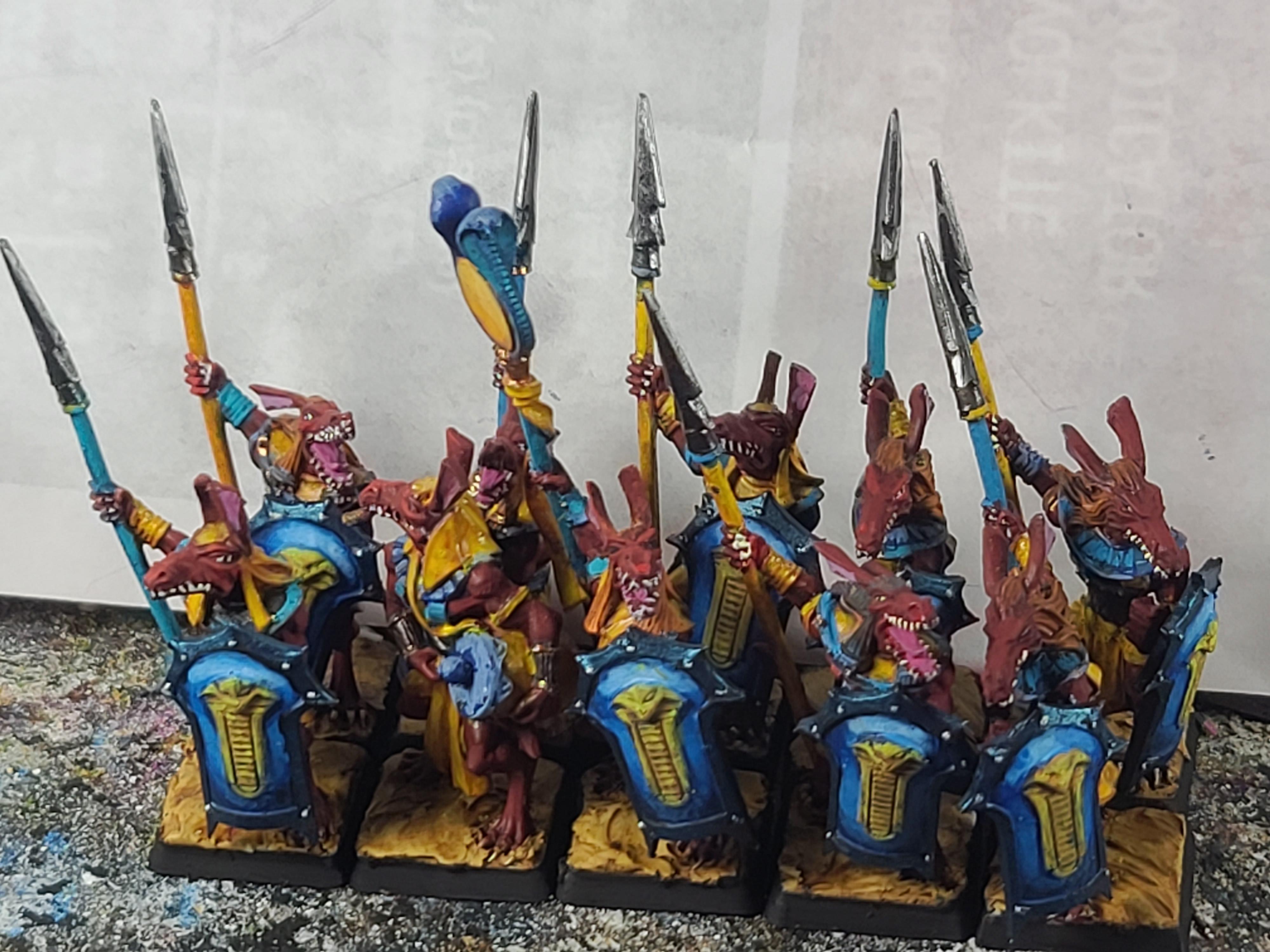 Crocodile Games, Of Aegyptus, Set, Spearmen, Typhon, Wargods