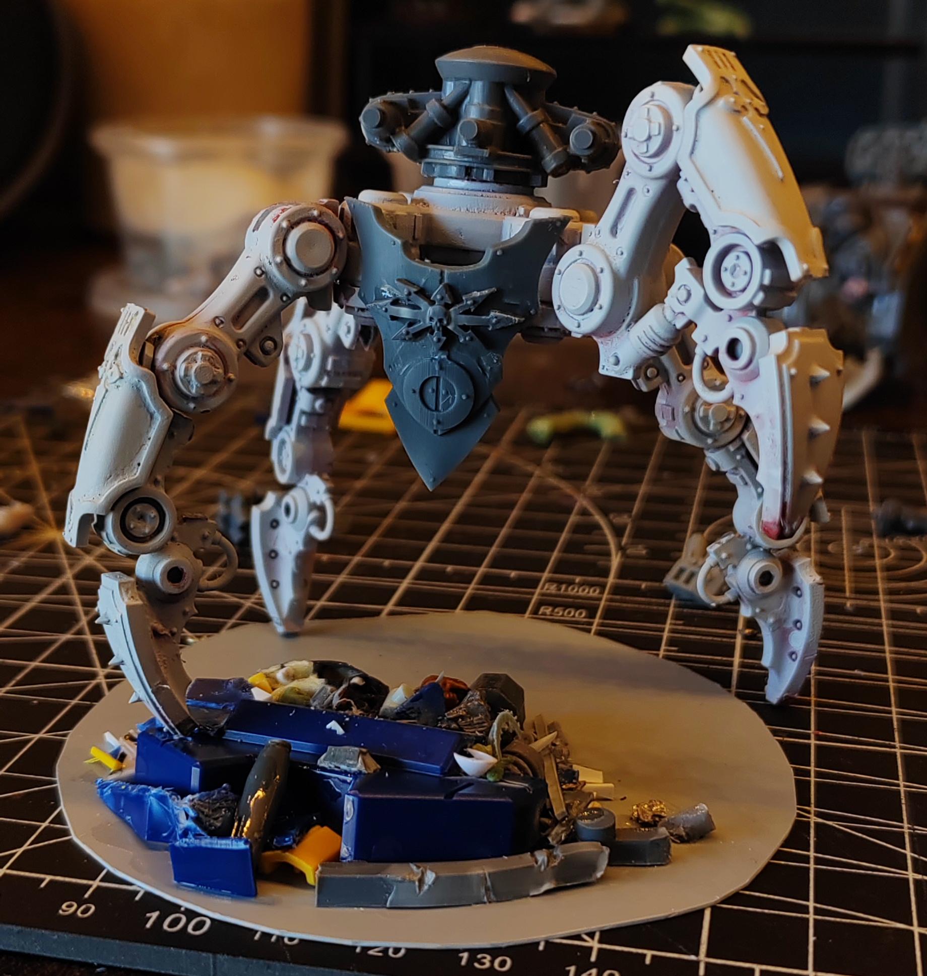 Dune Crawler legs reposed
