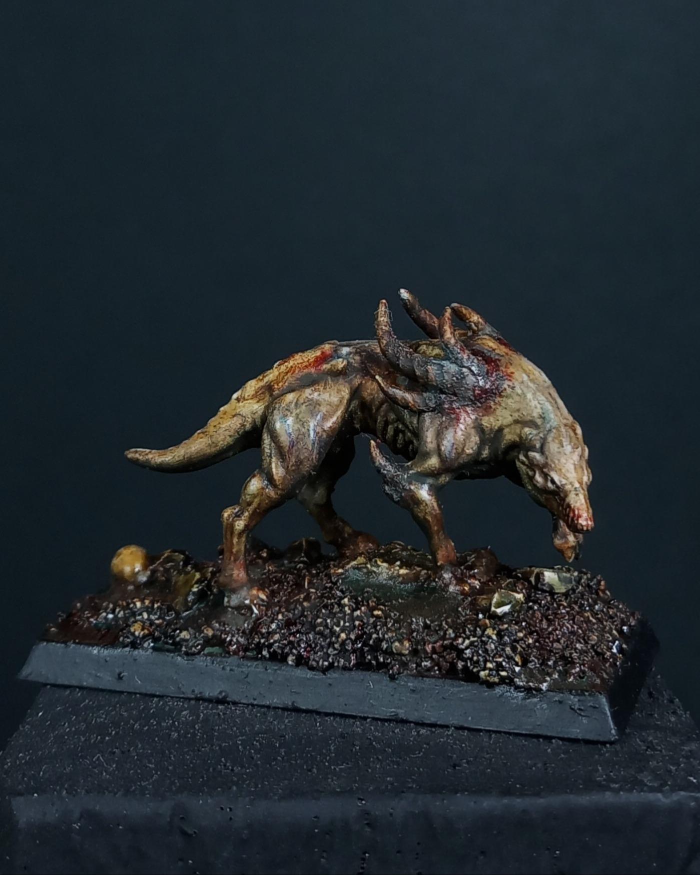 Beastmen, Beasts Of Chaos, Chaos, Grim Dark, Grimdark, Grimdark Miniatures, Grimdark Painting, Warhound