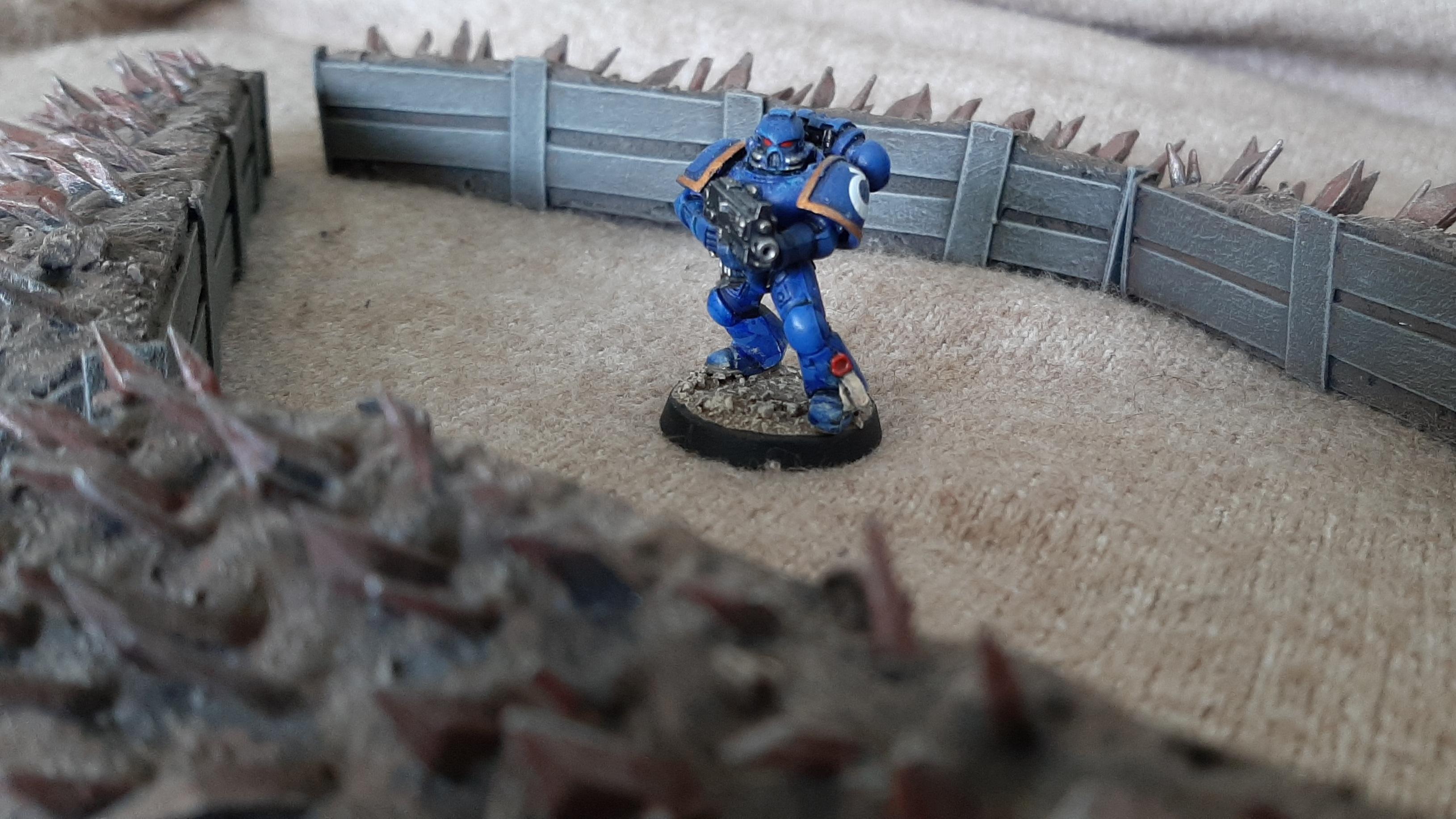 Barricade, Barrier, Custom, Dangerous, Difficult, Earthen, Homemade, Punji, Scratch Build, Spiked, Stakes, Tabletop, Terrain, Trap, Trench, Wall, Warhammer 40,000, Warhammer Fantasy