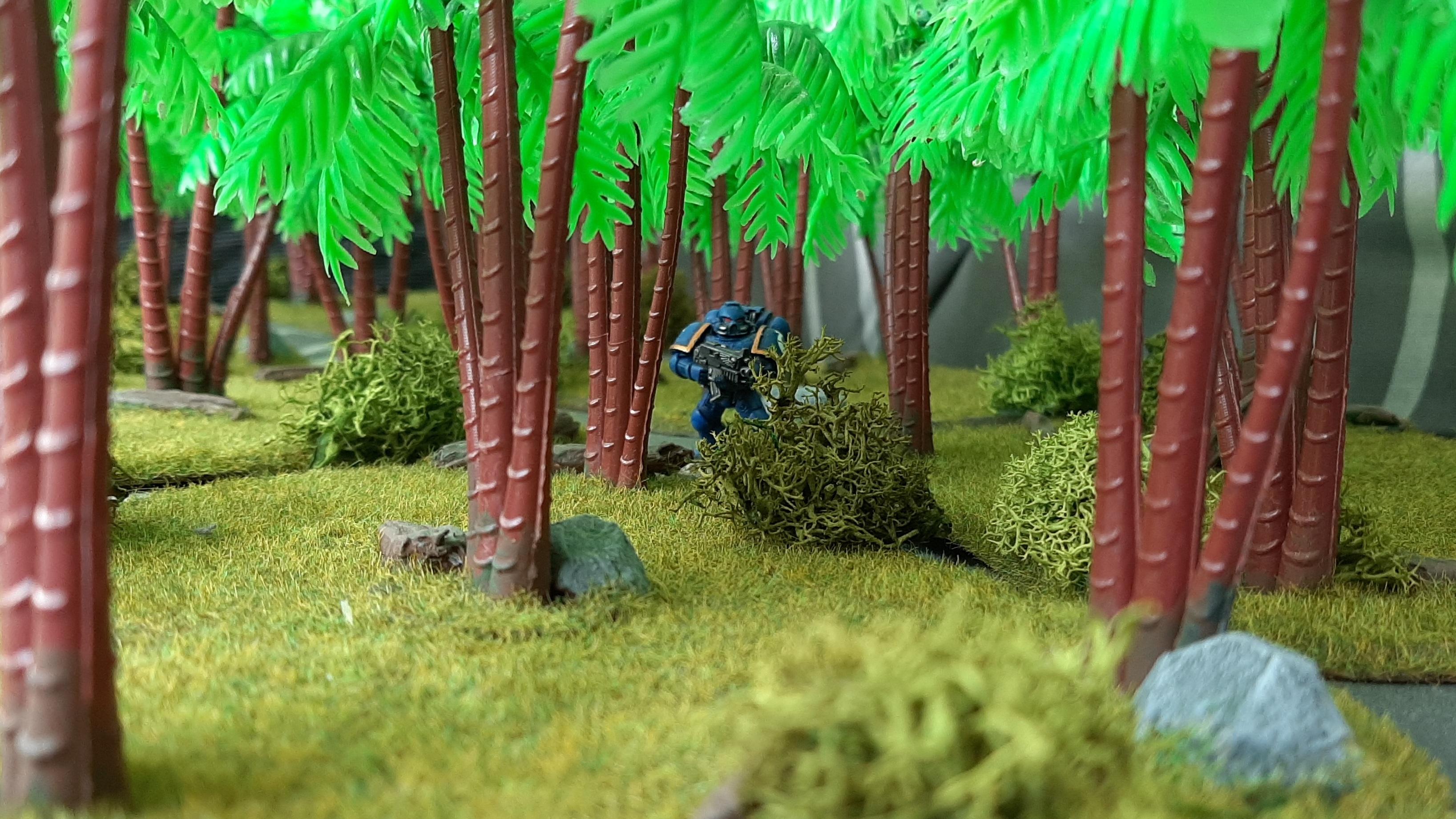 Base, Canopy, Cheap, Custom, Easy, Foliage, Forest, Homemade, Jungle, Plastic, Quick, Scratch Build, Simple, Tabletop, Terrain, Trees, Warhammer 40,000, Warhammer Fantasy, Woodland
