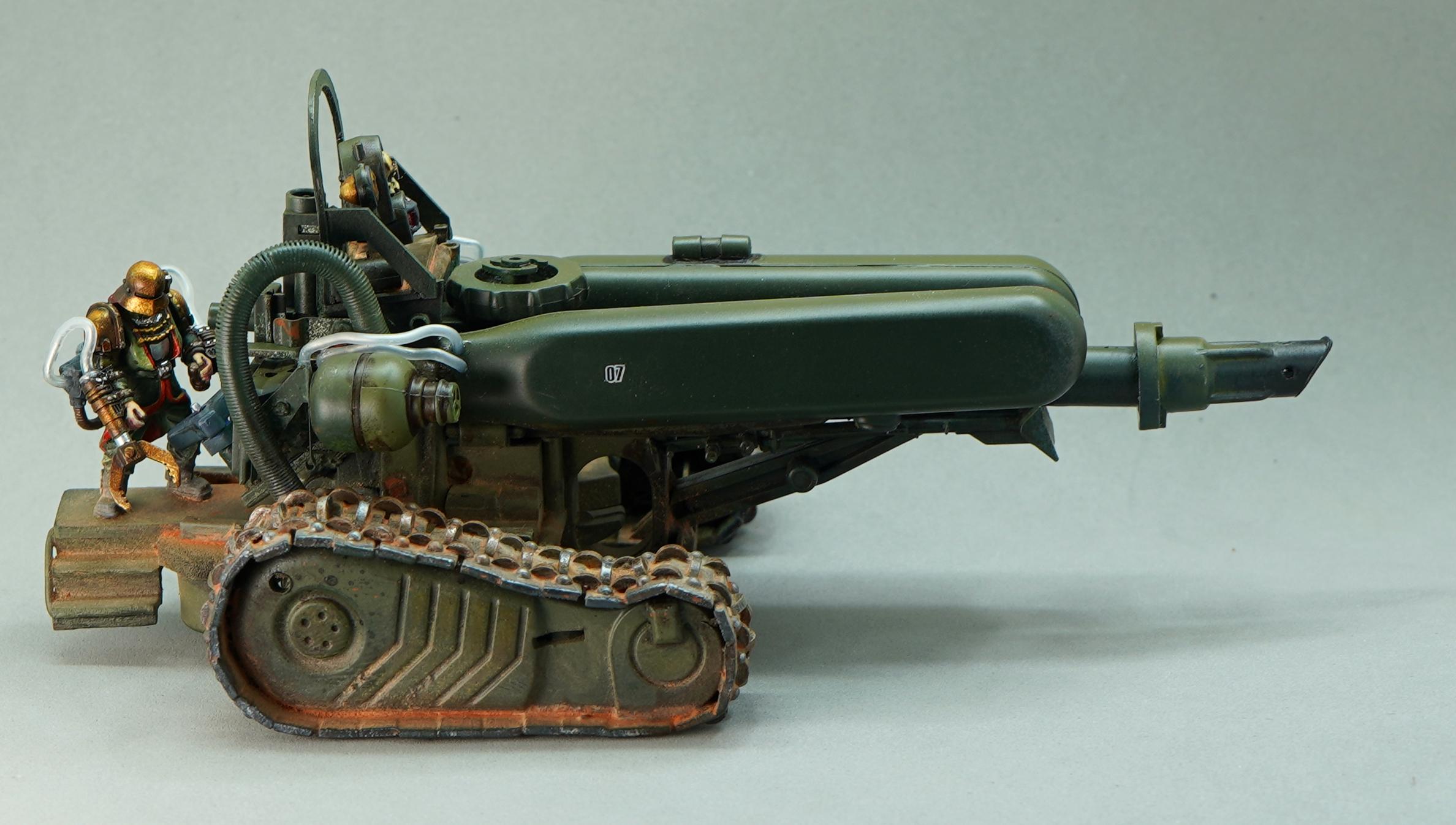 Battle Mech, Scratch Build, Tank, Walkers