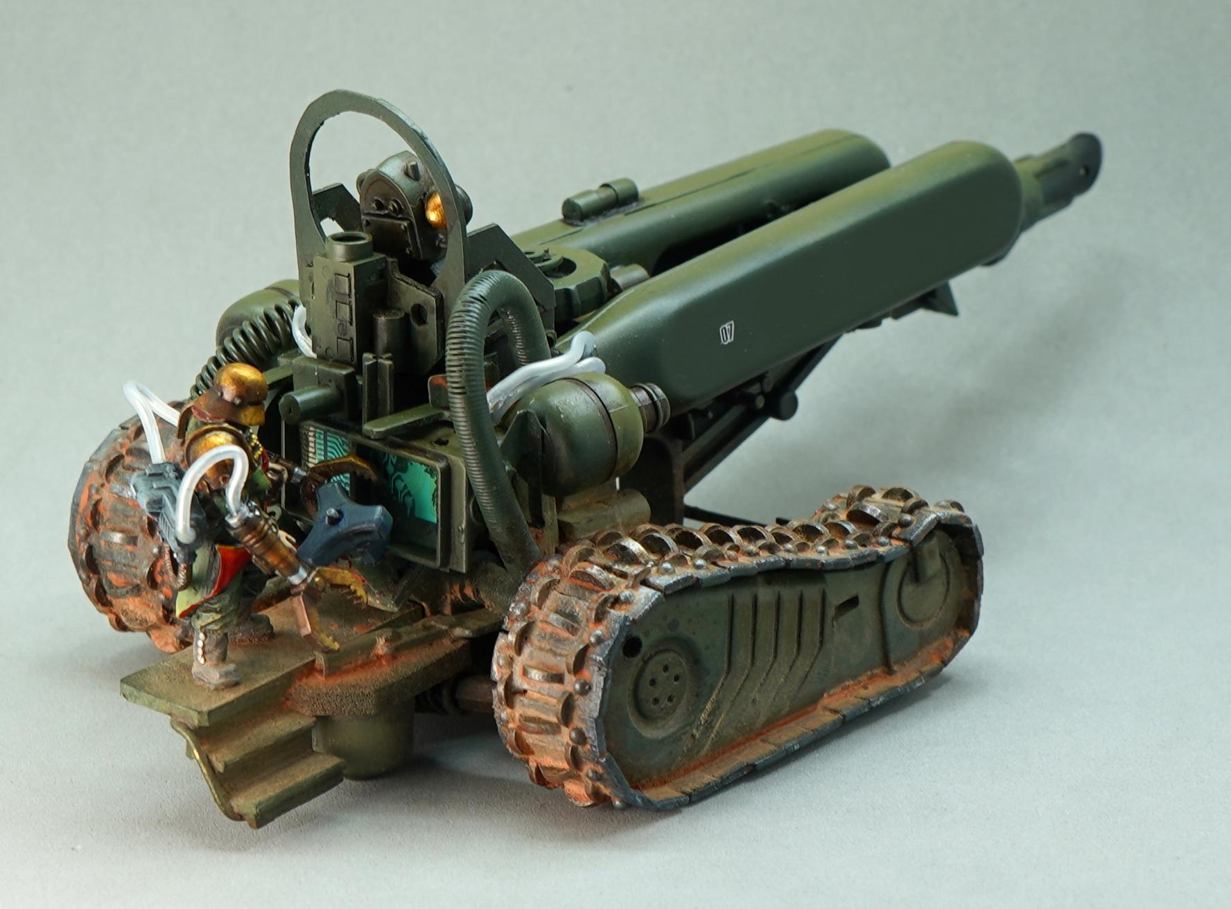 Battle Mech, Scratch Build, Tank, Walkers