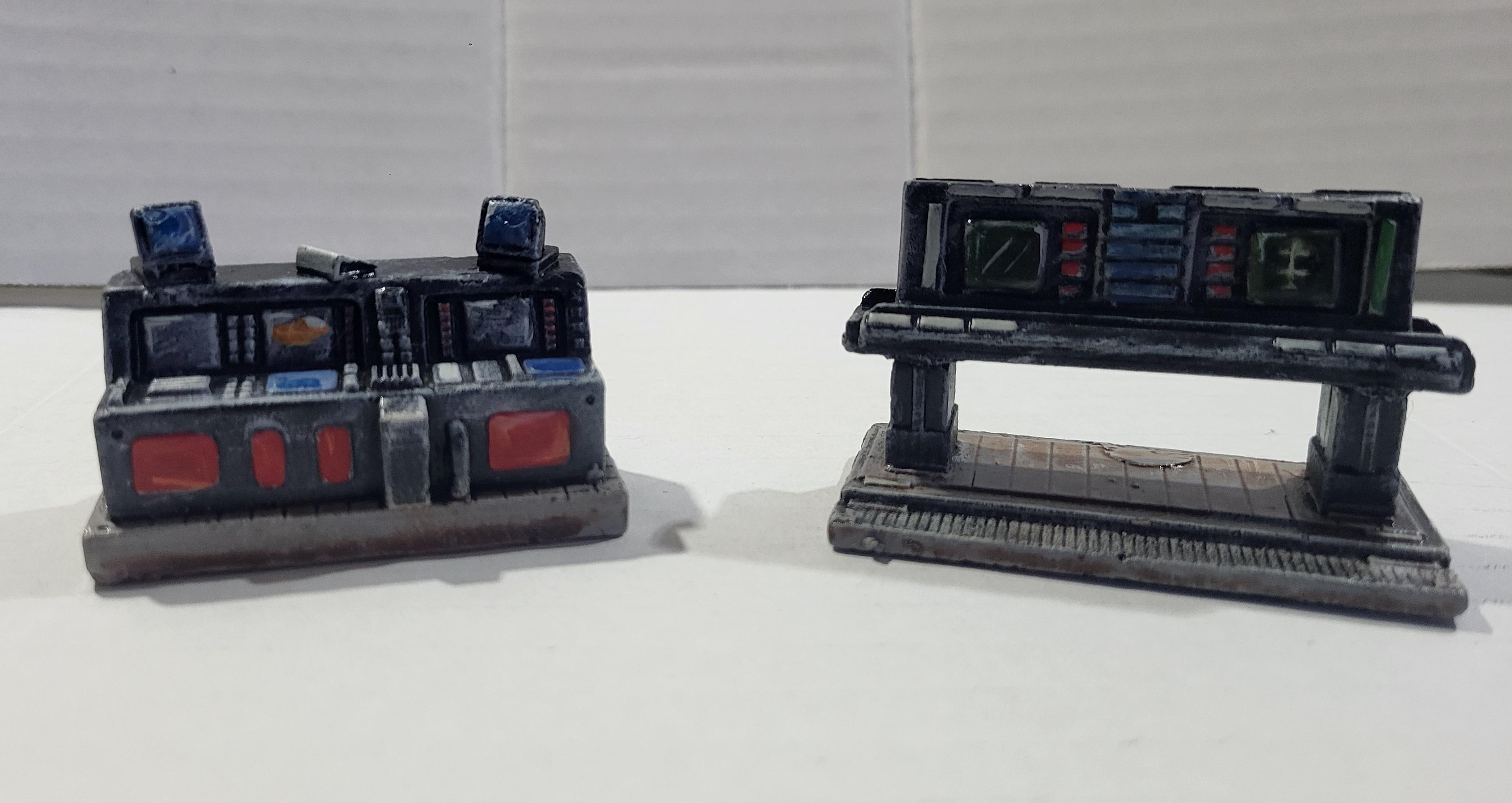 Computer, Retro, Space 1999 Moonbase alpha terrain 1