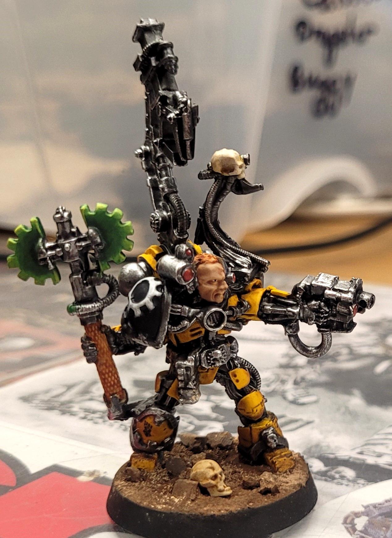 30k, Champion, Fists, Heresy, Horus, Imperial, Techmarine, Traitor