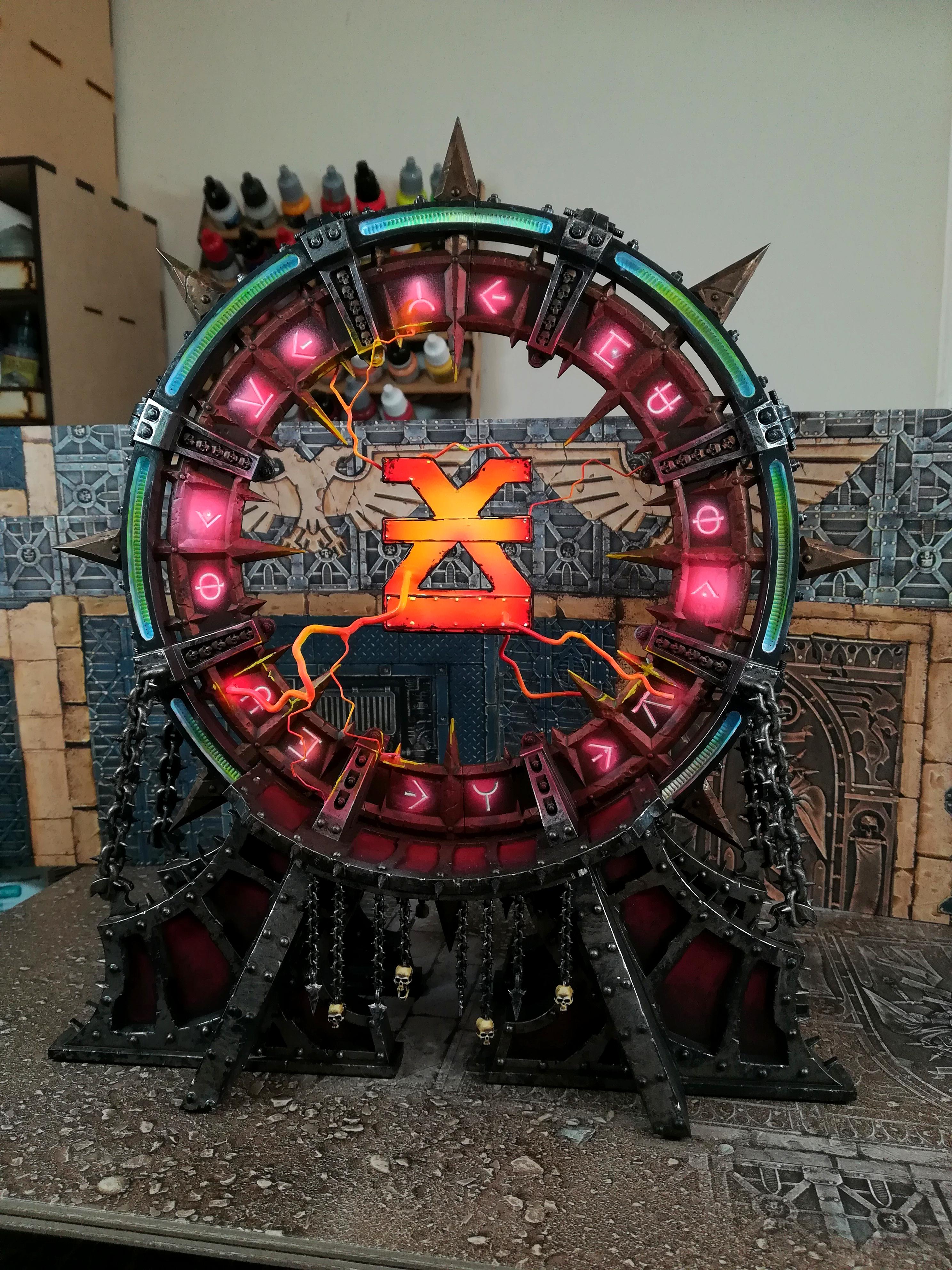 Chaos, Gateway, Glow, Khorne, Object Source Lighting
