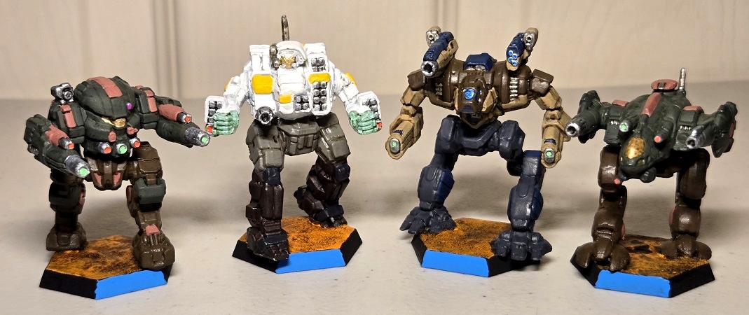 Battletech, Blood Asp, Cyclops, Dragon Fire, Flashman