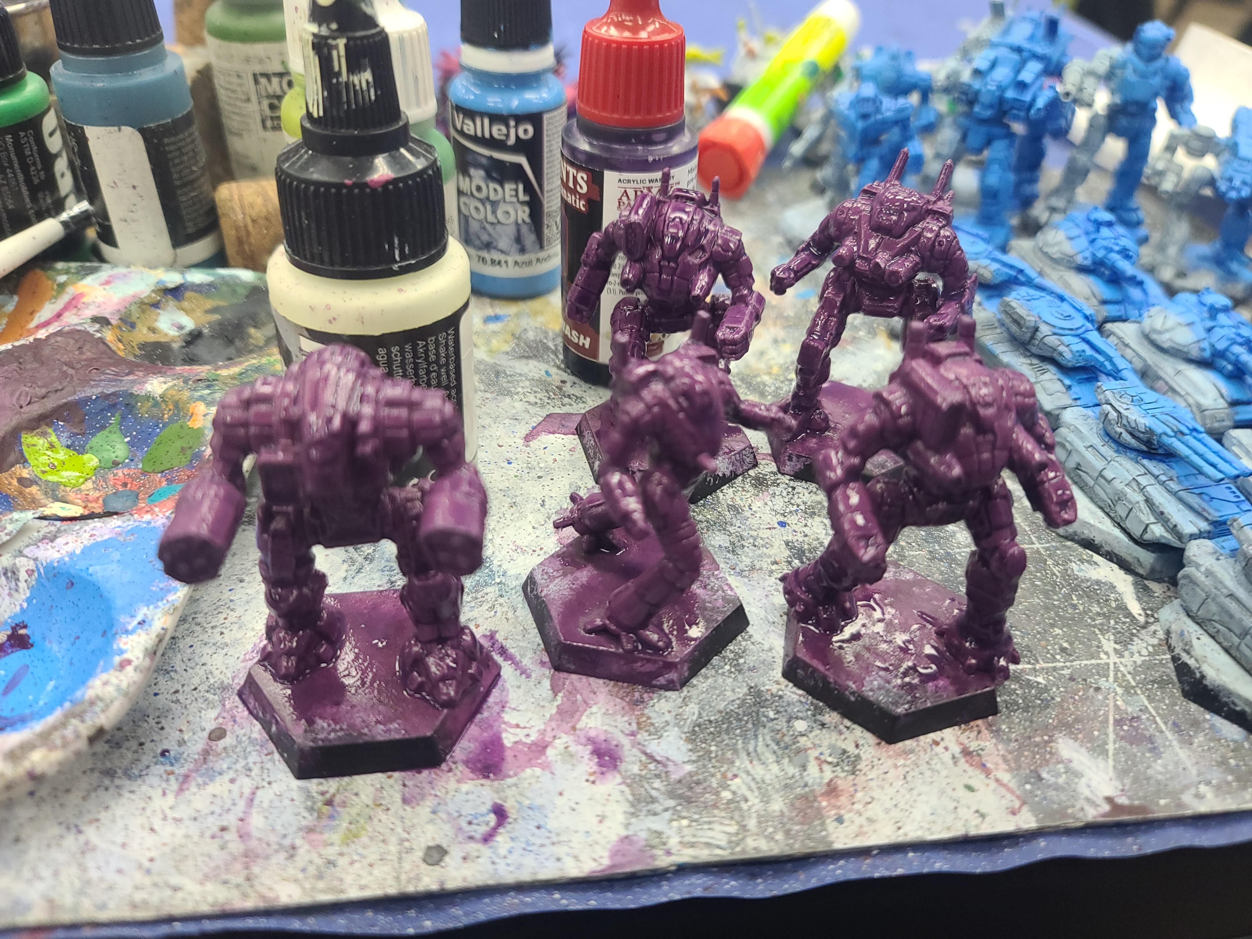 Camouflage, Catalyst Game Labs, Marik, Mech Battletech, Ostroc, Ostscout, Ostsol, Ostwar, Purple, War Egg