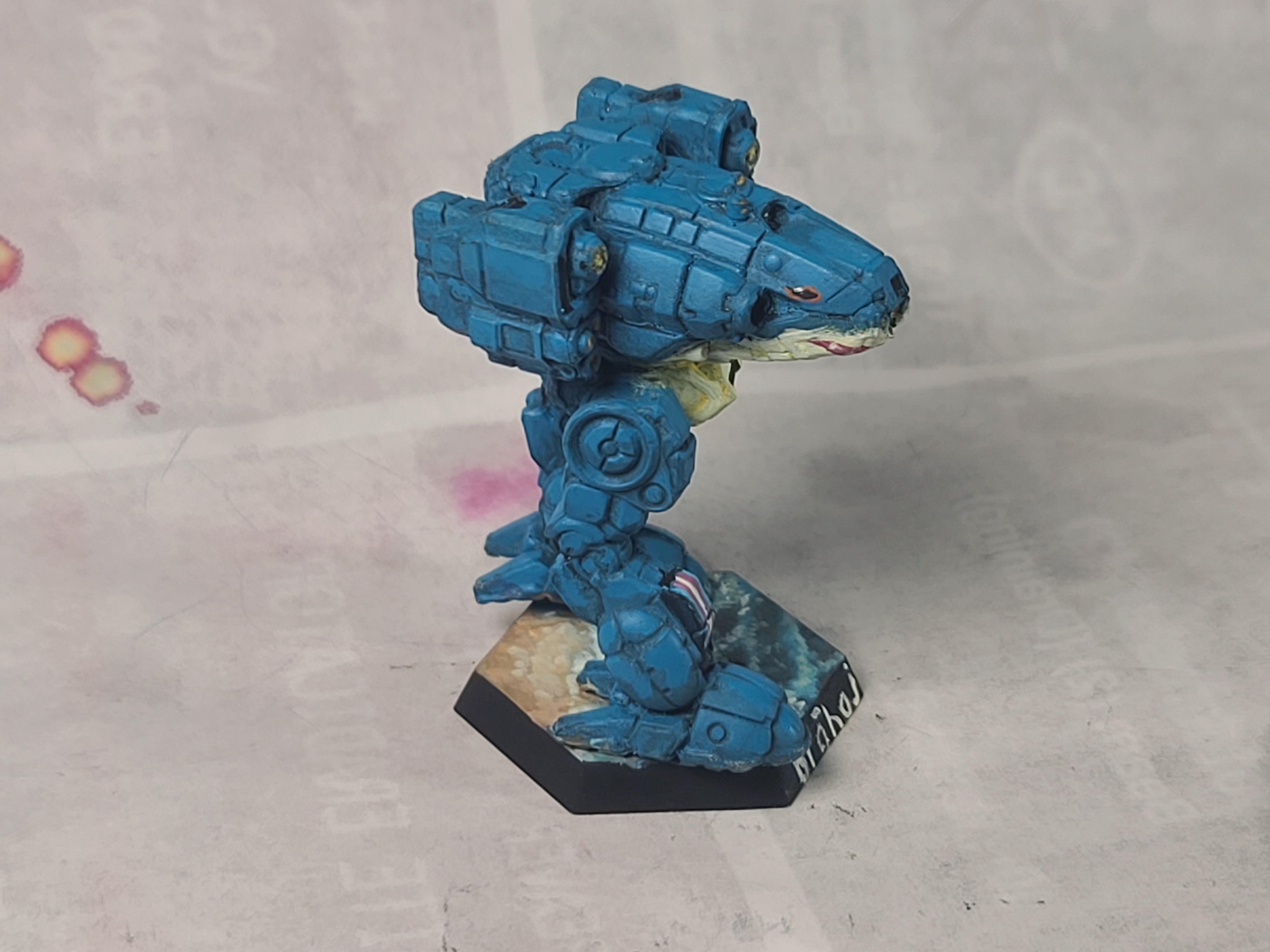 Battletech, Bl&aring;haj, Catalyst Game Labs, Painted Base, Pride Flags, Stalker