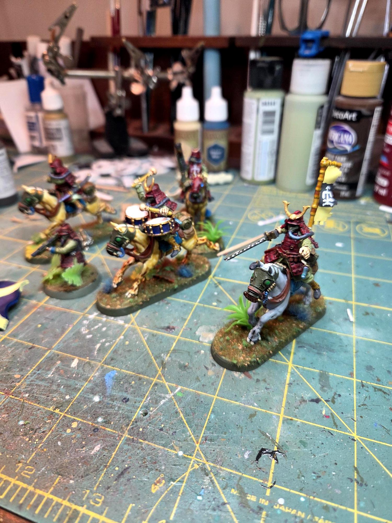 Guard, Imperial, Rough Riders, Samurai, Space