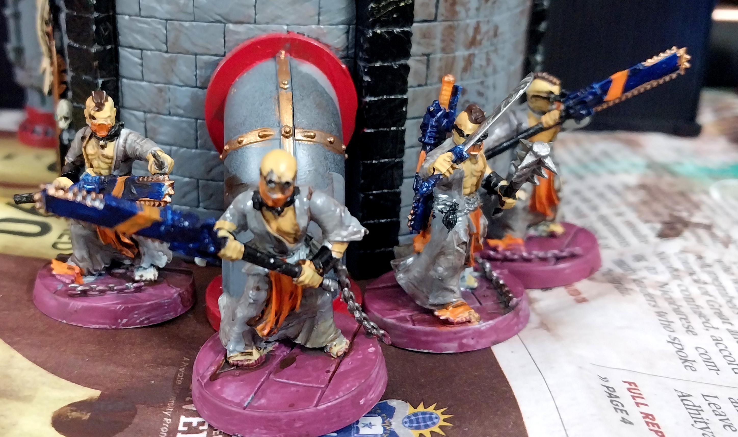 Adeptus Arbites, Counts As, Penal Legion, Sisters Of Battle, Sisters Repentia
