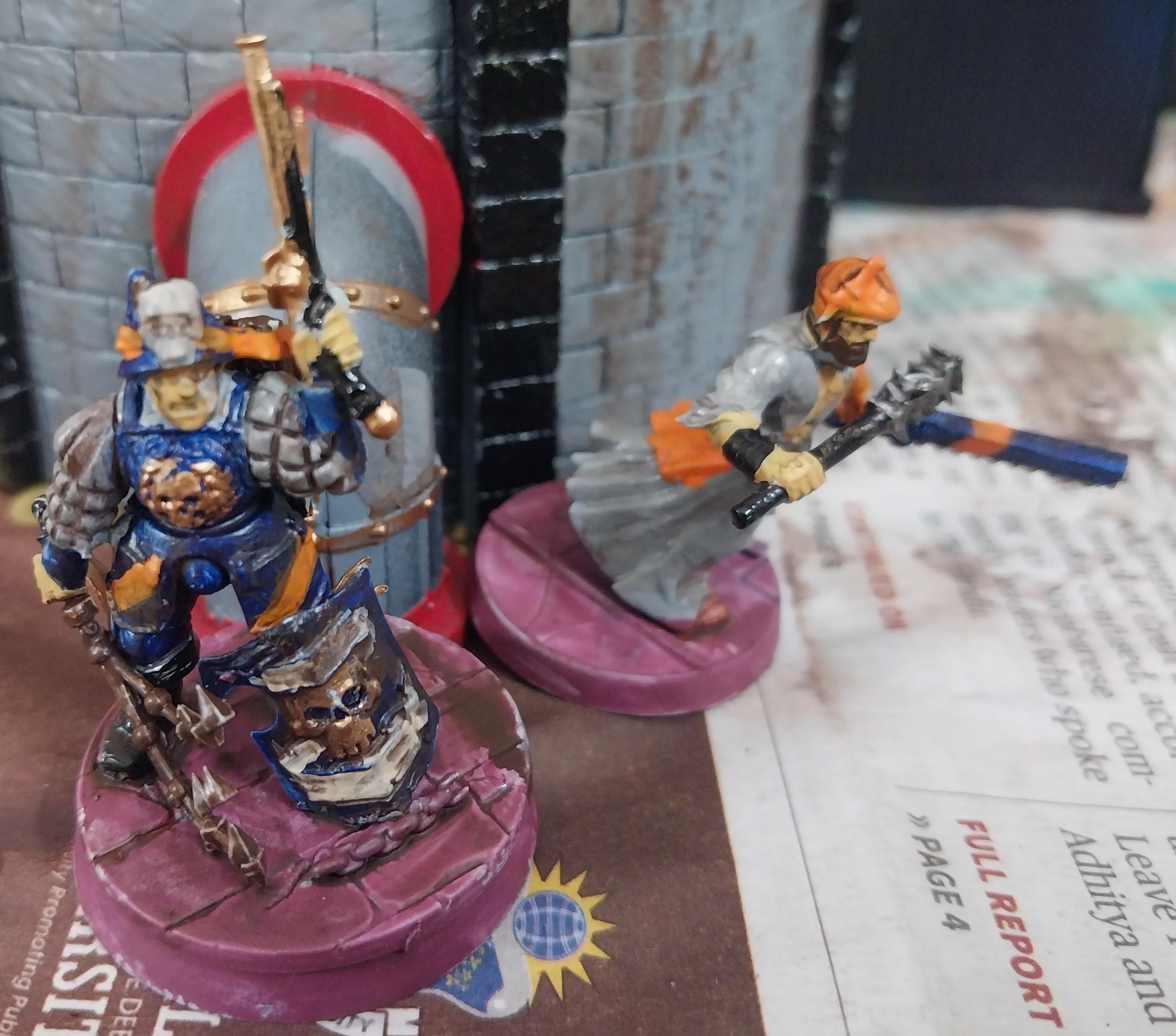 Adeptus Arbites, Counts As, Penal Legion, Sisters Of Battle, Sisters Repentia