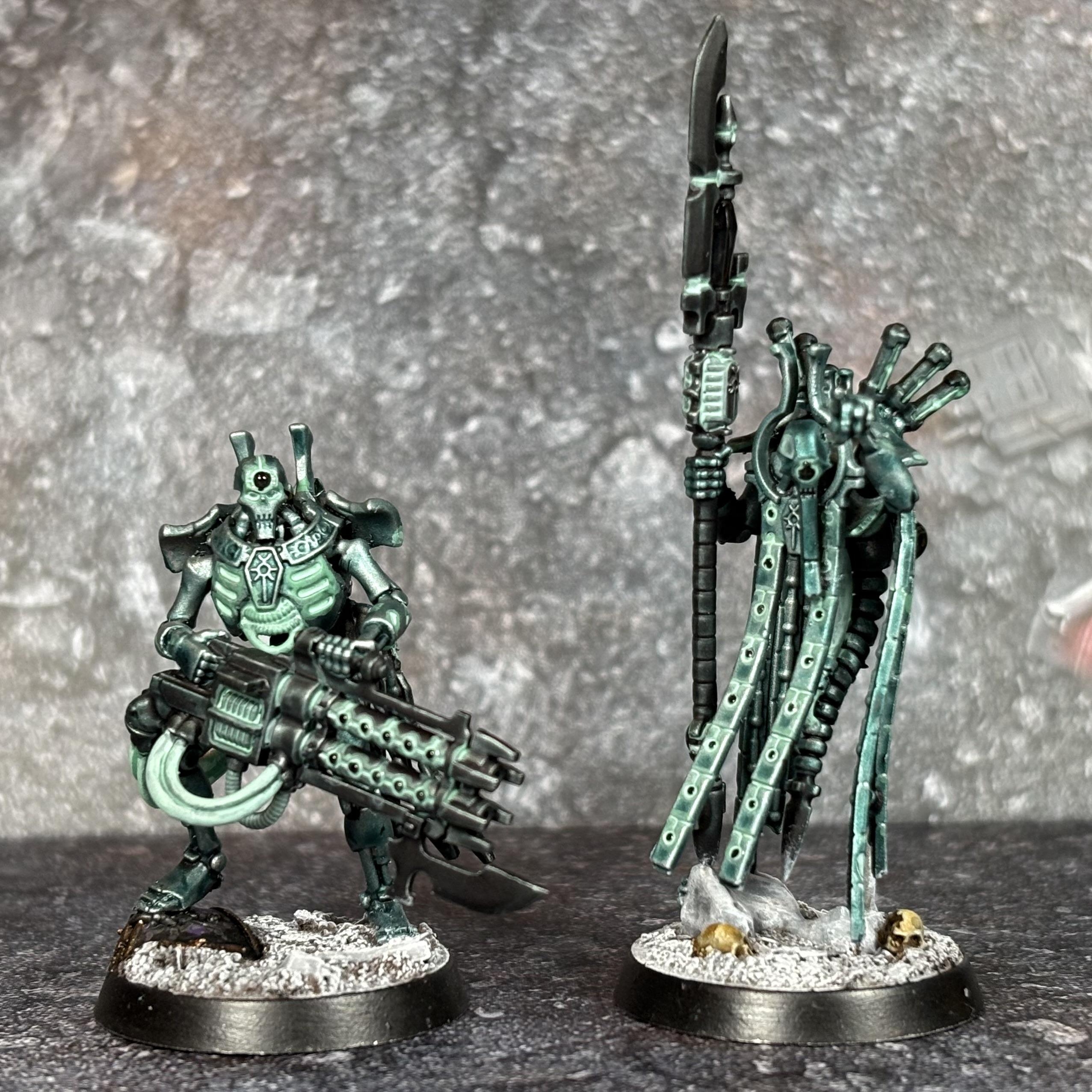 Indomitus, Necrons, Plasmancer, Royal Warden, Warhammer 40,000