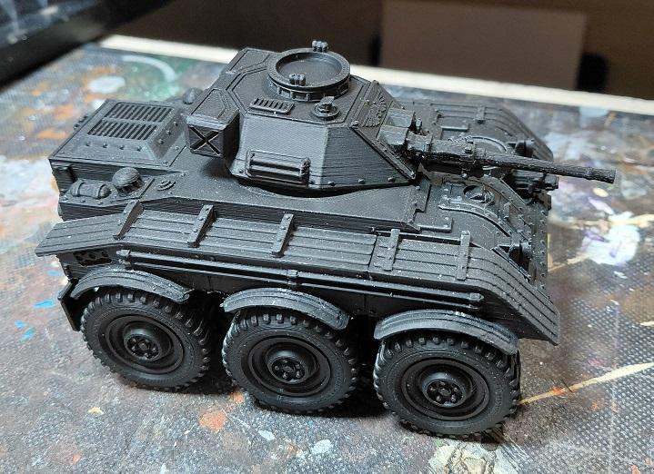 3d Print, 6x6, Armored Car, Hippogryph, Imperial Guard, Saladin