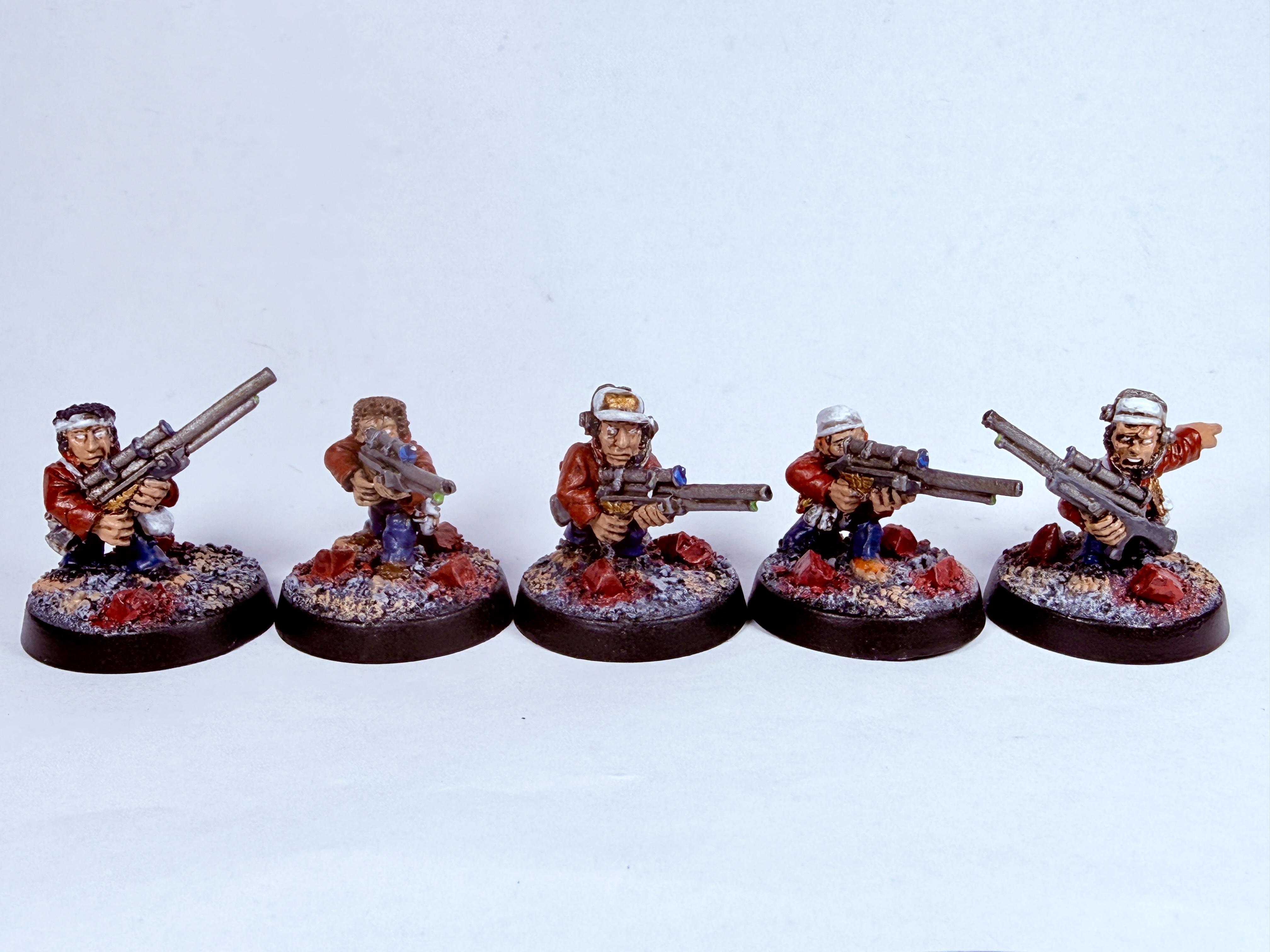 Astra Militarum, British, Imperial Guard, Praetorians, Ratlings, Snipers, Victorian