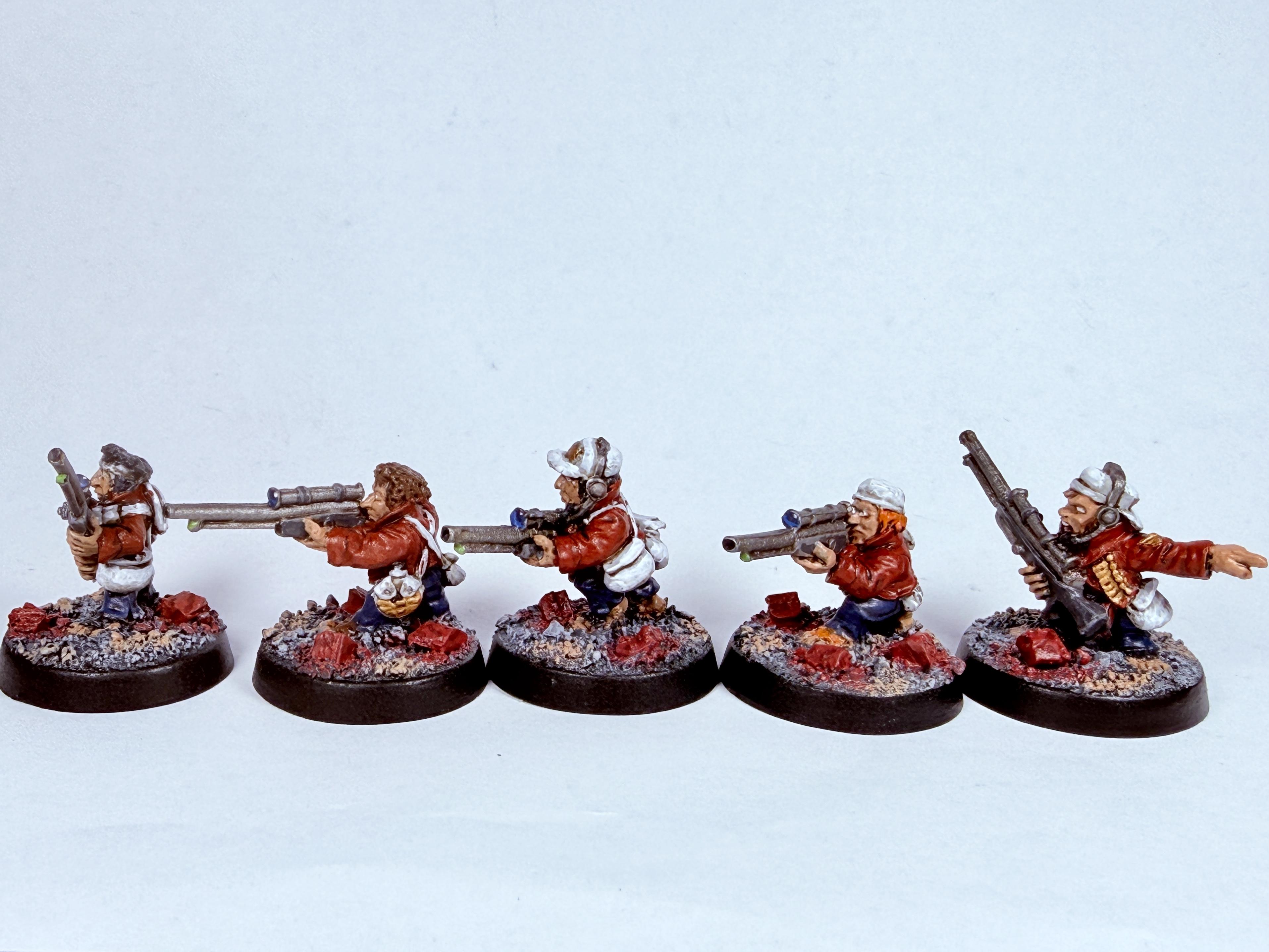 Astra Militarum, British, Imperial Guard, Praetorians, Ratlings, Snipers, Victorian