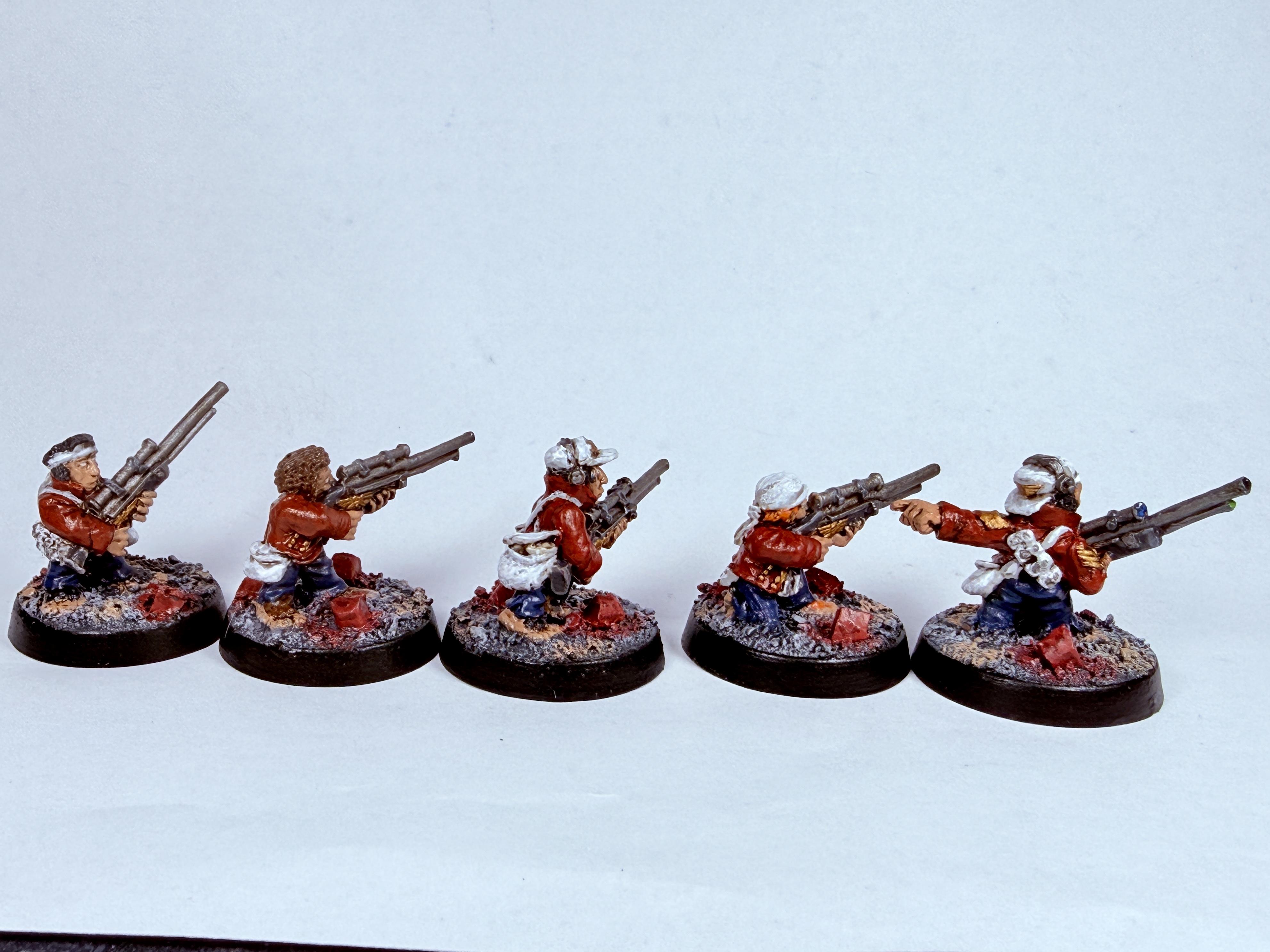 Astra Militarum, British, Imperial Guard, Praetorians, Ratlings, Snipers, Victorian