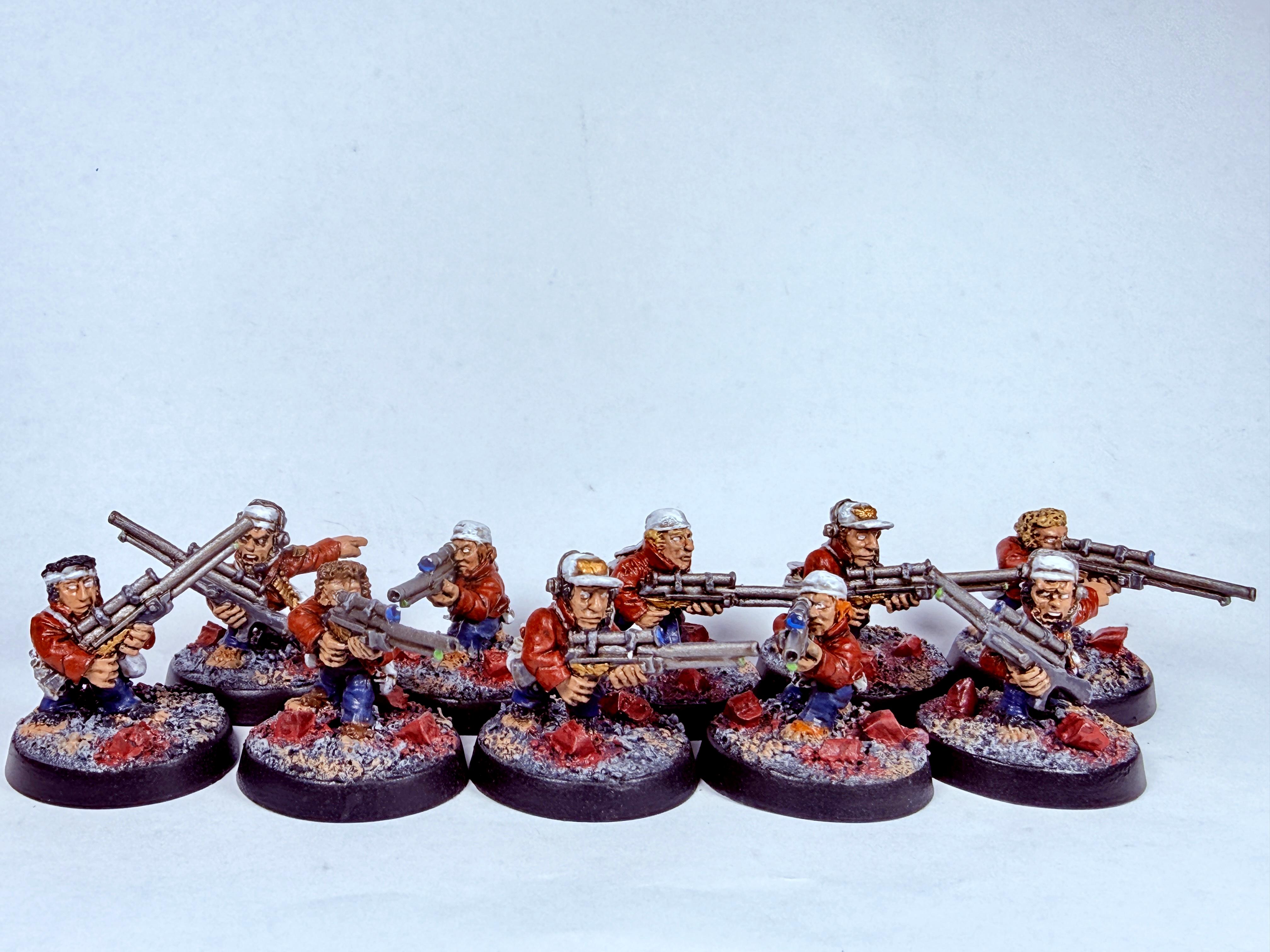 Astra Militarum, British, Imperial Guard, Praetorians, Ratlings, Snipers, Victorian