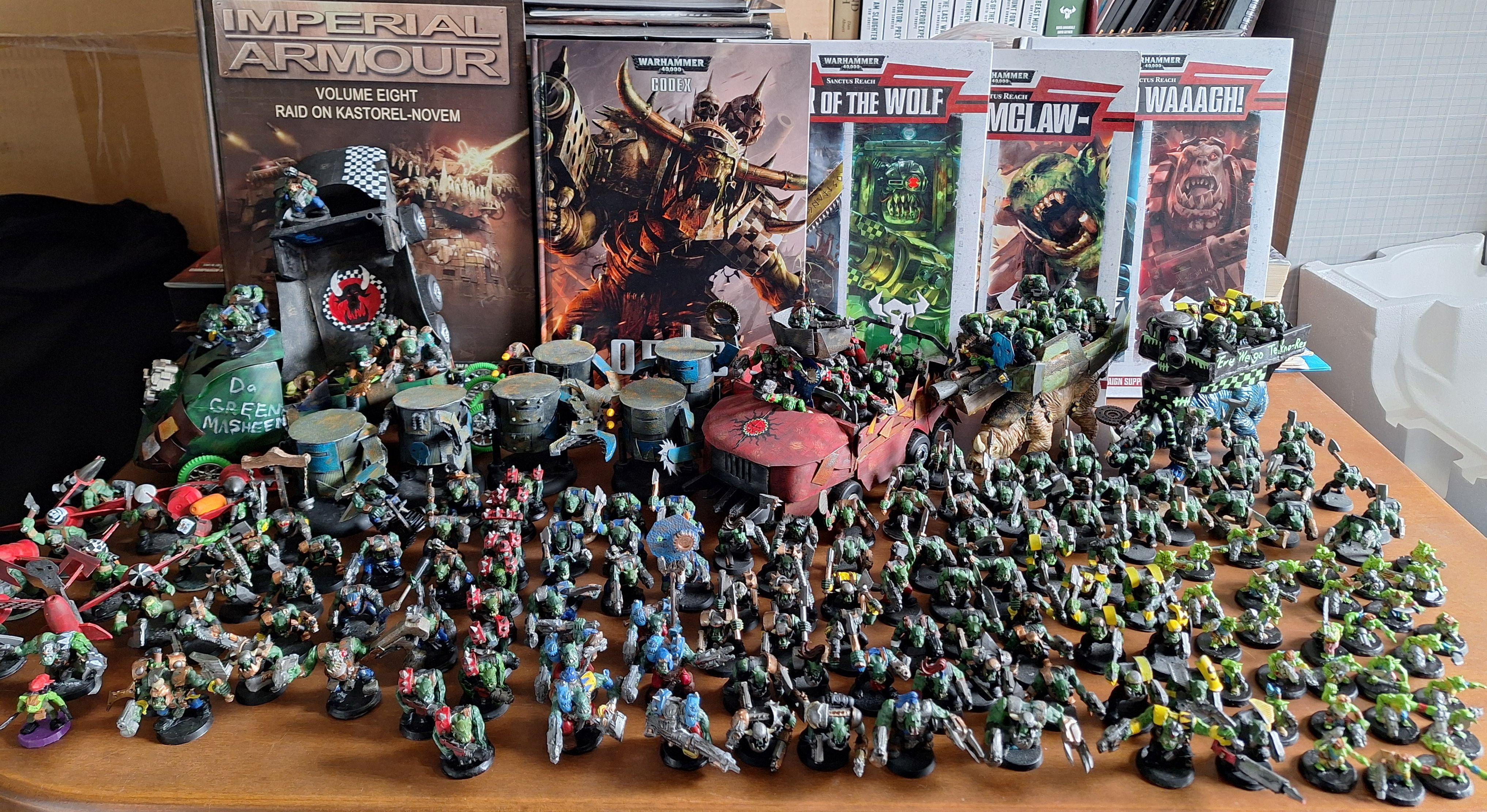 Orks, Warhammer 40,000, Warhammer Fantasy