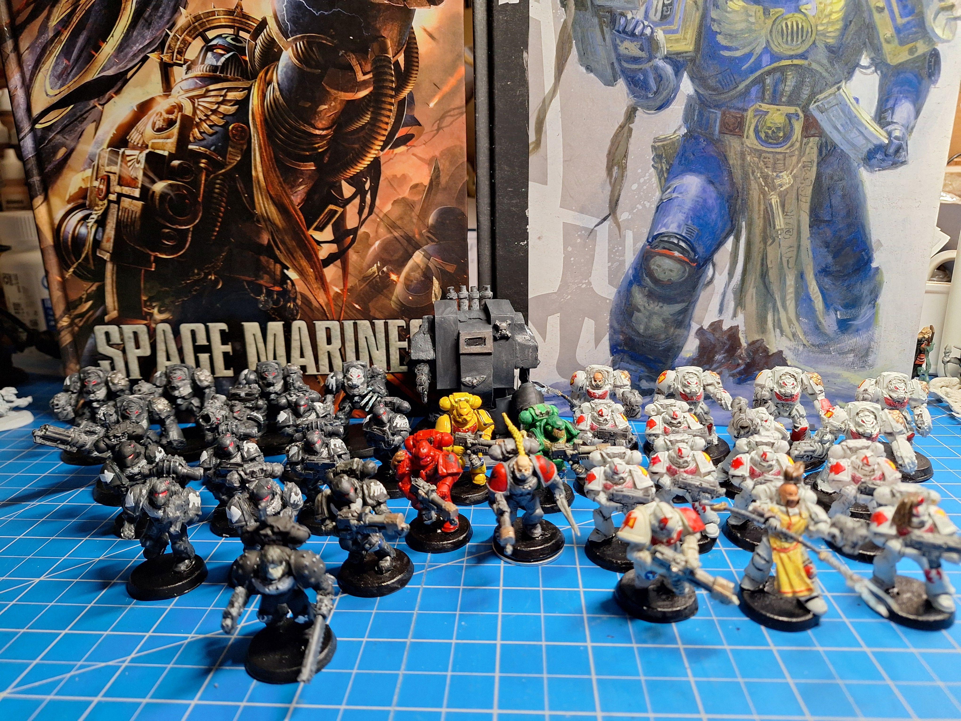 Space Marines, Warhammer 40,000, Warhammer Fantasy