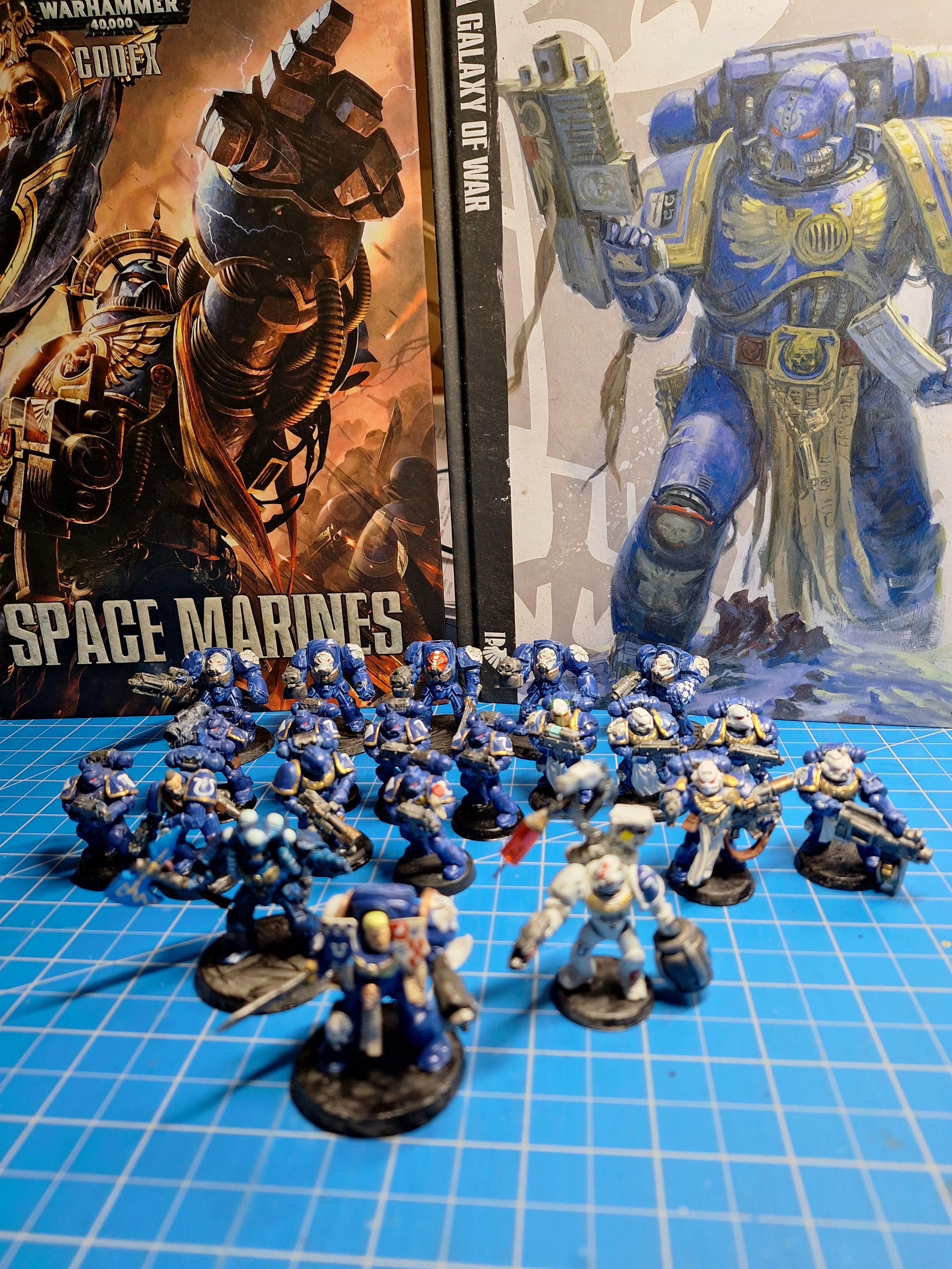 Space Marines, Ultramarines, Warhammer 40,000, Warhammer Fantasy