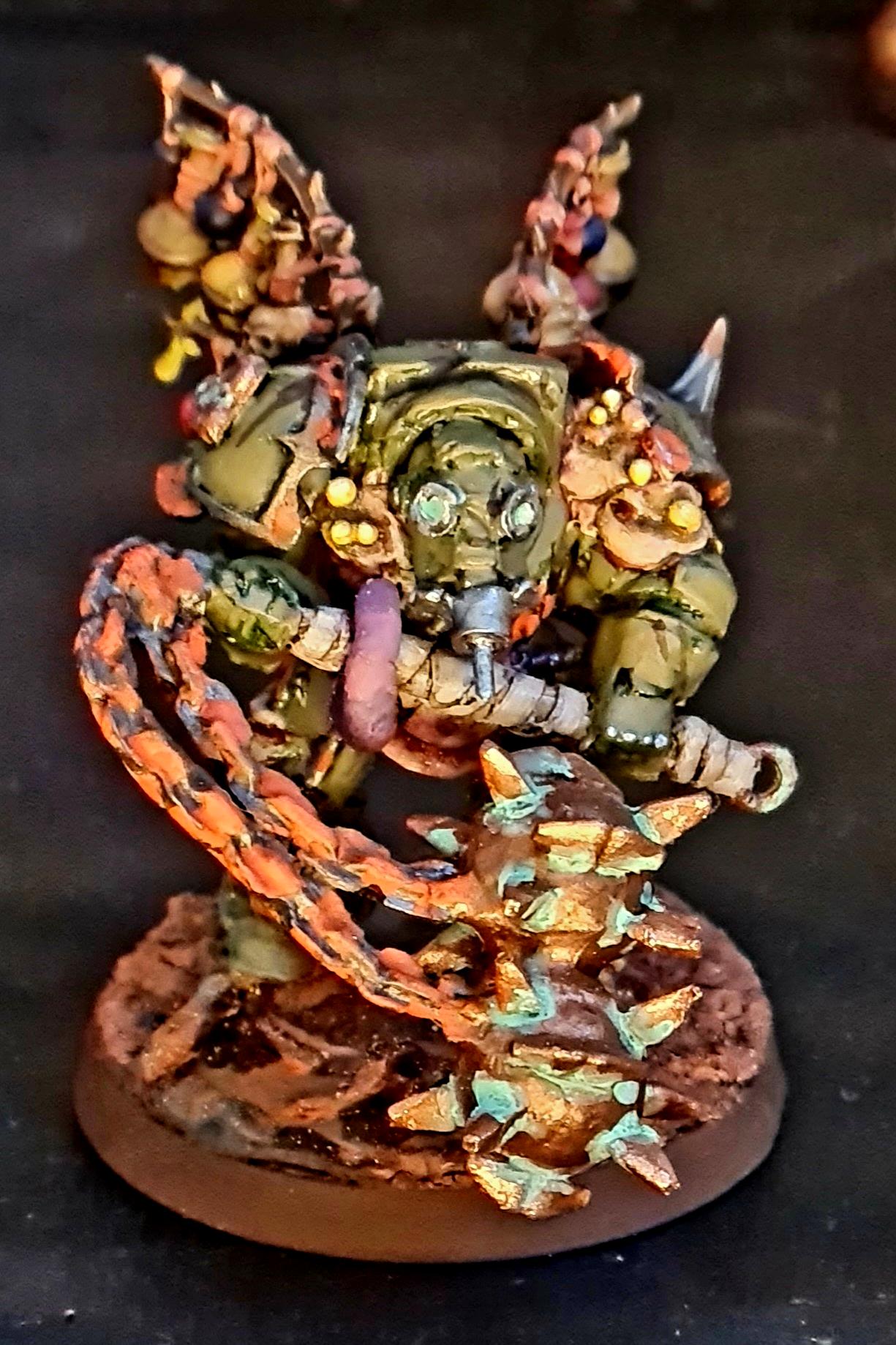 Biologus Putrifier, Blight, Casting, Chaos, Chaos Space Marines, Conversion, Death Guard, Decay, Disease, Flail, Heresy, Heretic Astartes, Infantry, Nurgle, Pestilence, Plague, Plague Marines, Rot, Rust, Sculpting, Tentacle, Terminator Armor, Traitor Legions, Warhammer 40,000, Wasp Nest