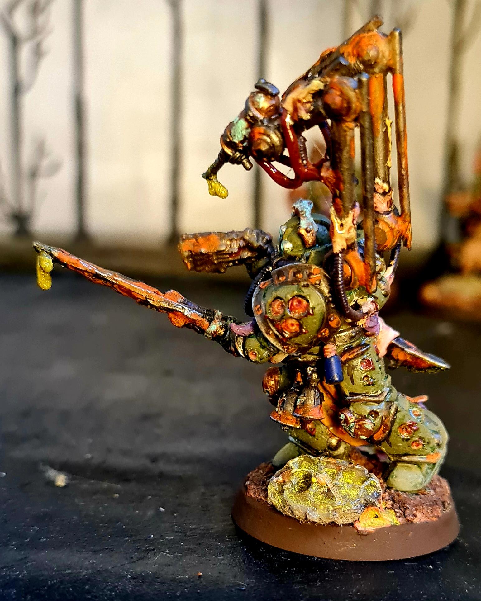 Biologus Putrifier, Blight, Chaos, Chaos Space Marines, Conversion, Death Guard, Decay, Disease, Heresy, Heretic Astartes, Infantry, Nurgle, Pestilence, Plague, Plague Marines, Rot, Rust, Servo Arms, Tentacle, Traitor Legions, Warhammer 40,000, Wasp Nest