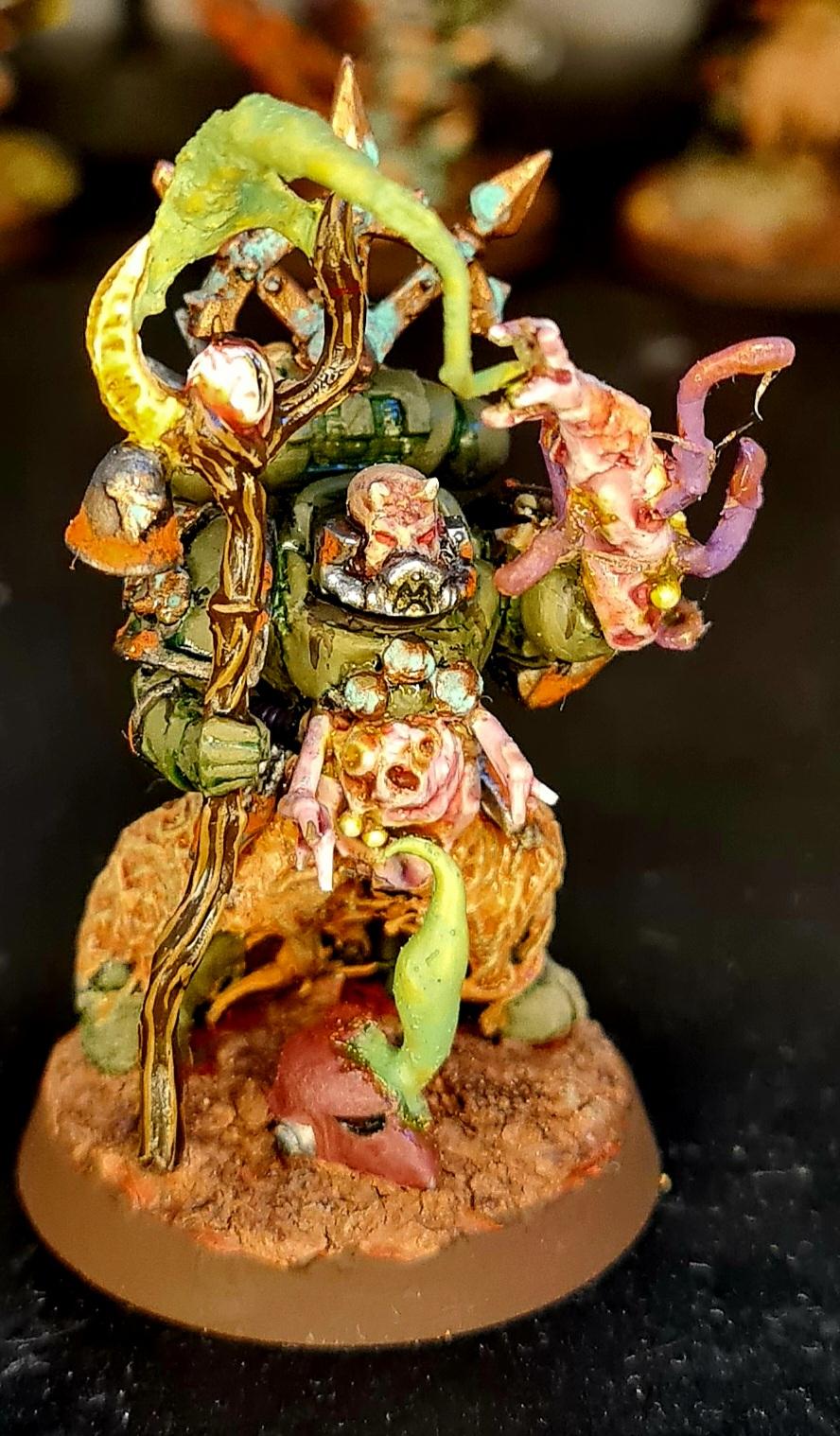 Blight, Casting, Chaos, Chaos Space Marines, Conversion, Death Guard, Decay, Disease, Heresy, Heretic Astartes, Infantry, Nurgle, Pestilence, Plague, Plague Marines, Rot, Rust, Sculpting, Sorcerer, Tentacle, Traitor Legions, Warhammer 40,000