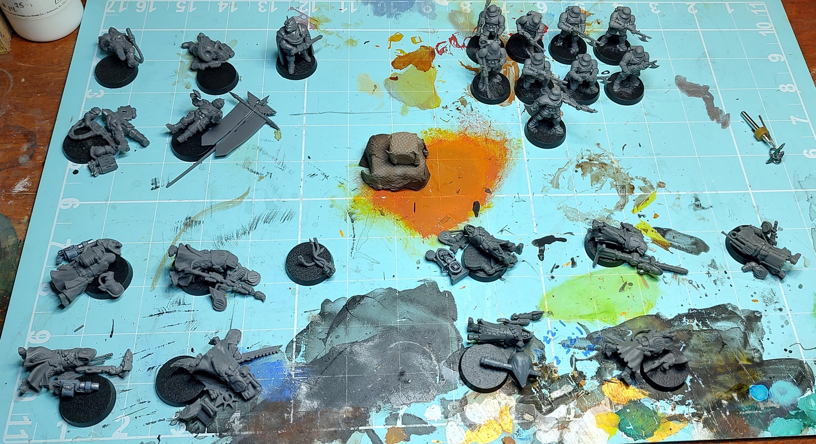 Astra Militarum, Feudal, Imperia Guard, Medieval