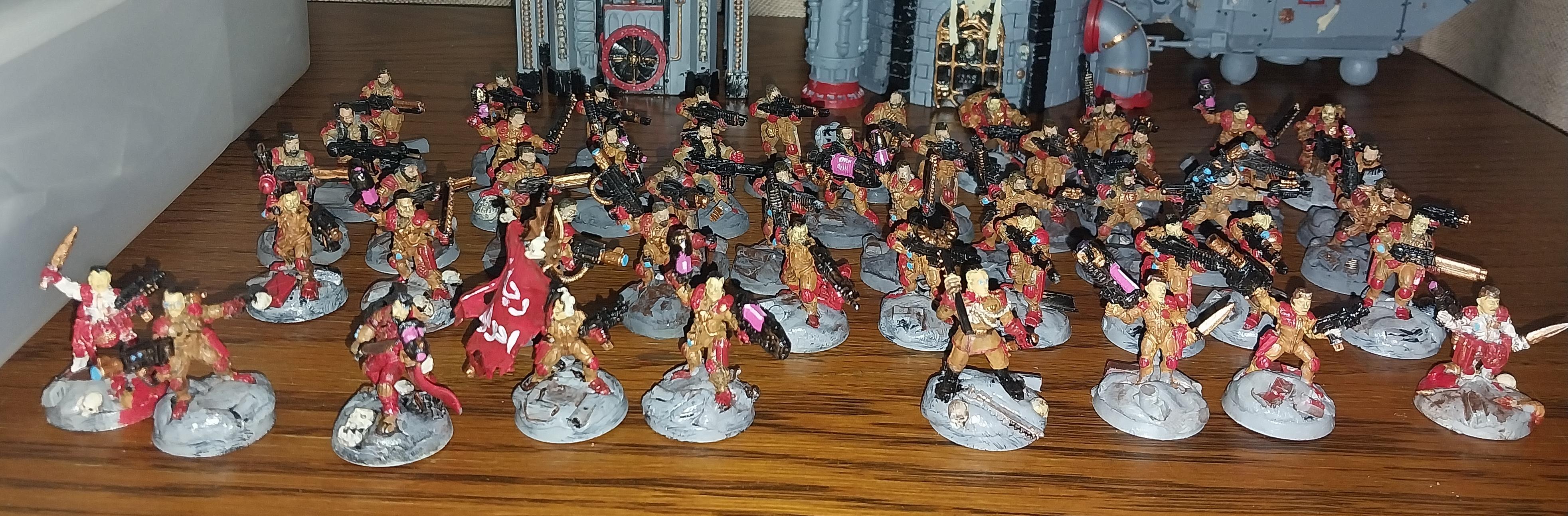 Dune, Fremen, Metal, Necromunda, Oldhammer, Scions, Storm Troopers, Tallarn Desert Raiders, Van Saar