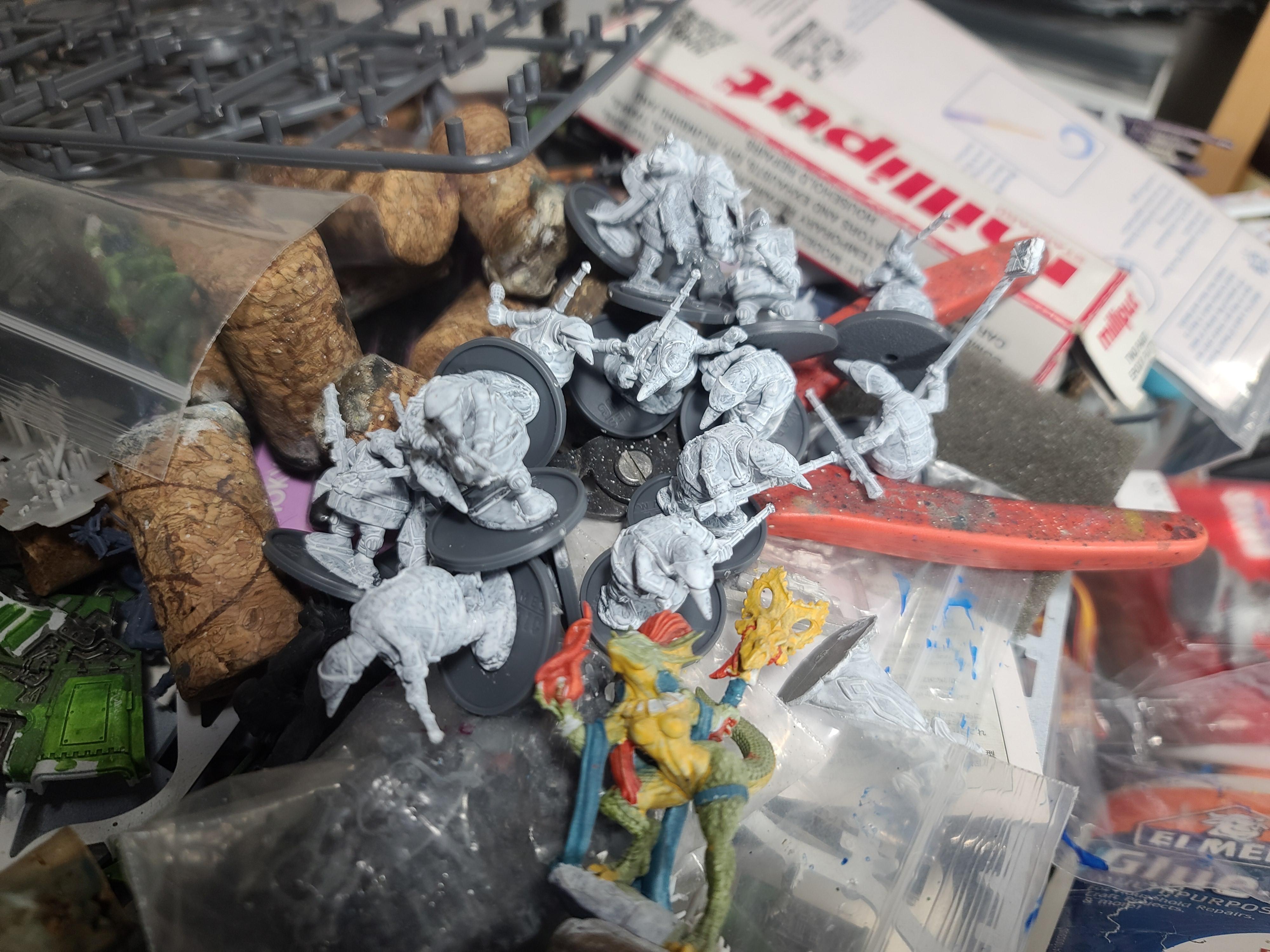 Artisans Guild, Croftyran, Dungeons And Dragons, Lizardmen, Magic User, Quar, Wargames Atlantic