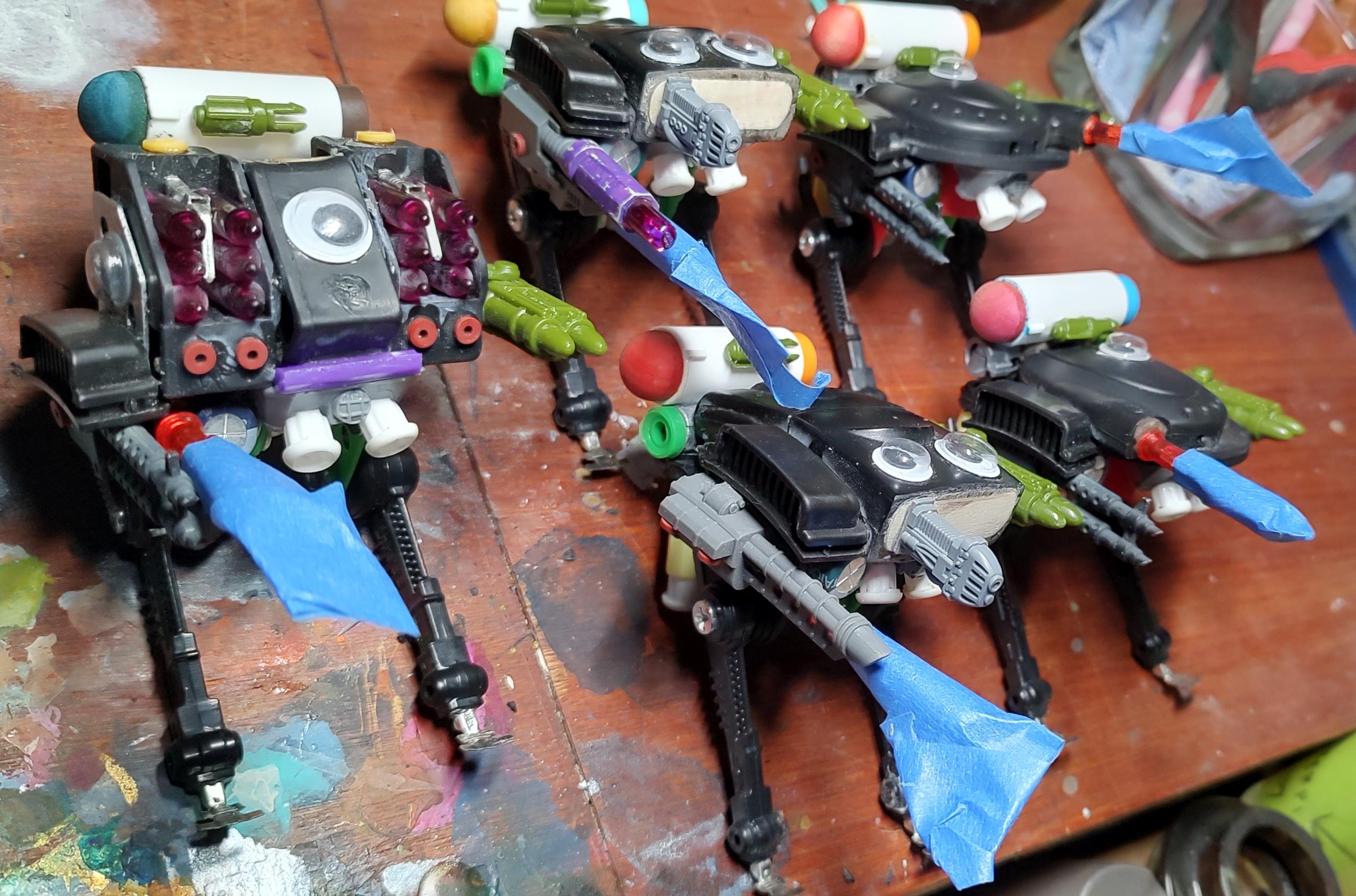 Battle Mech, Mech, Scratch Build, Walkers