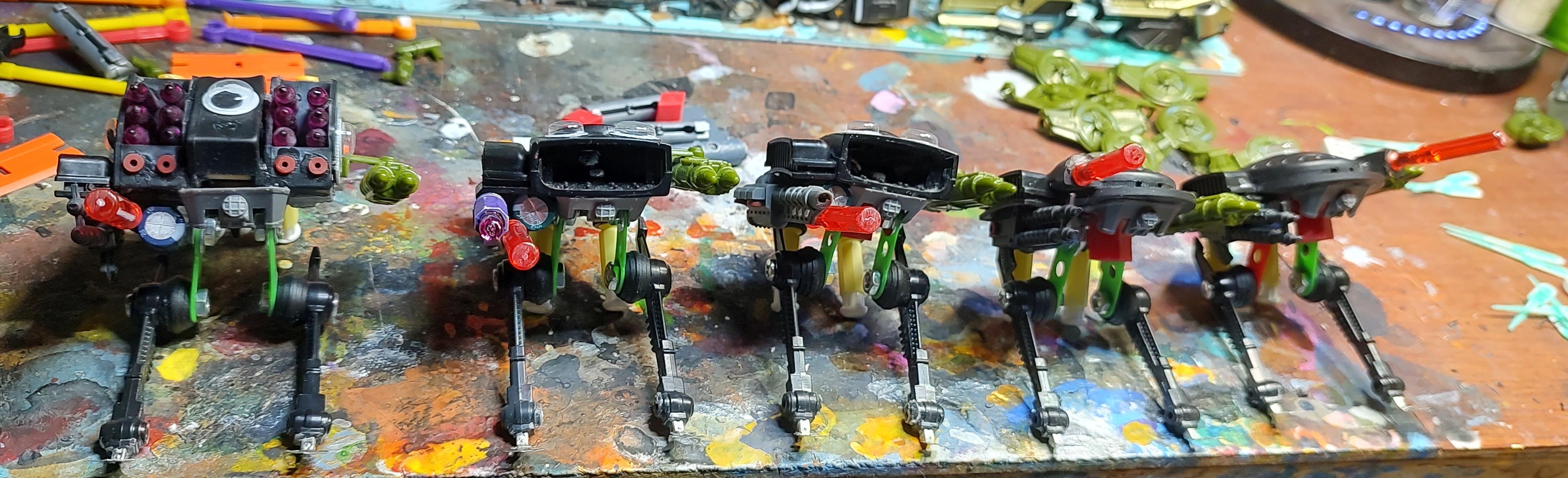 Battle Mech, Mech, Scratch Build, Walkers