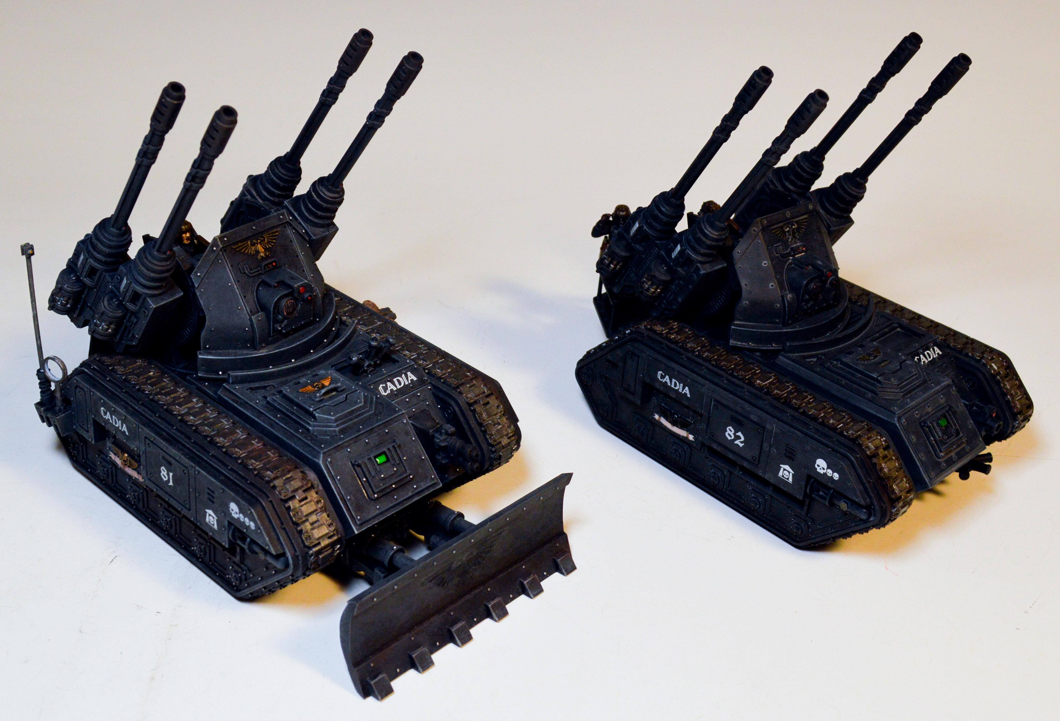 Astra Militarum, Cadian Shock Troops, Hydra Flak Tank, Imperial Guard