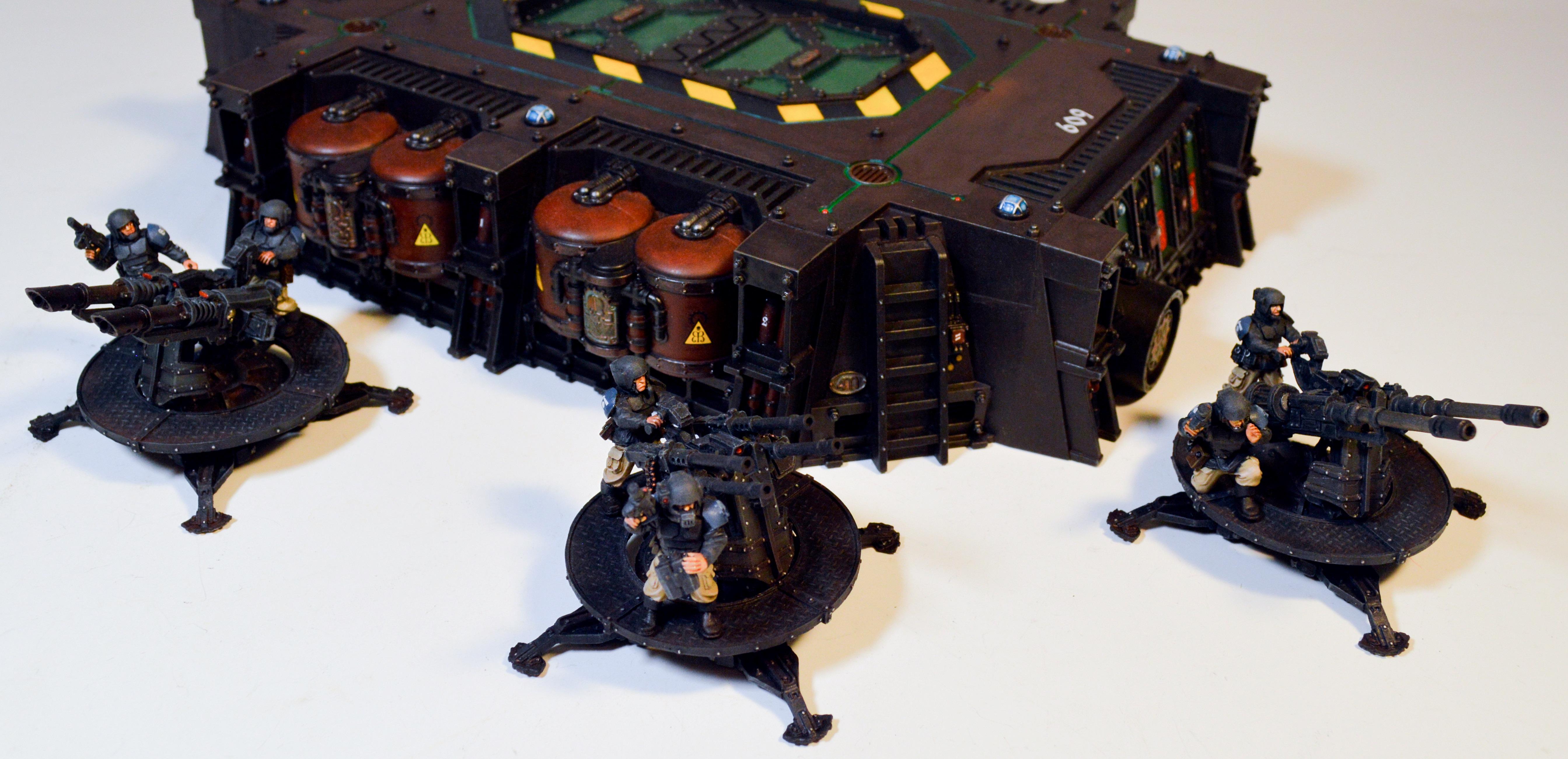 Astra Militarum, Cadian Shock Troops, Imperial Guard, Sabre Defence Battery