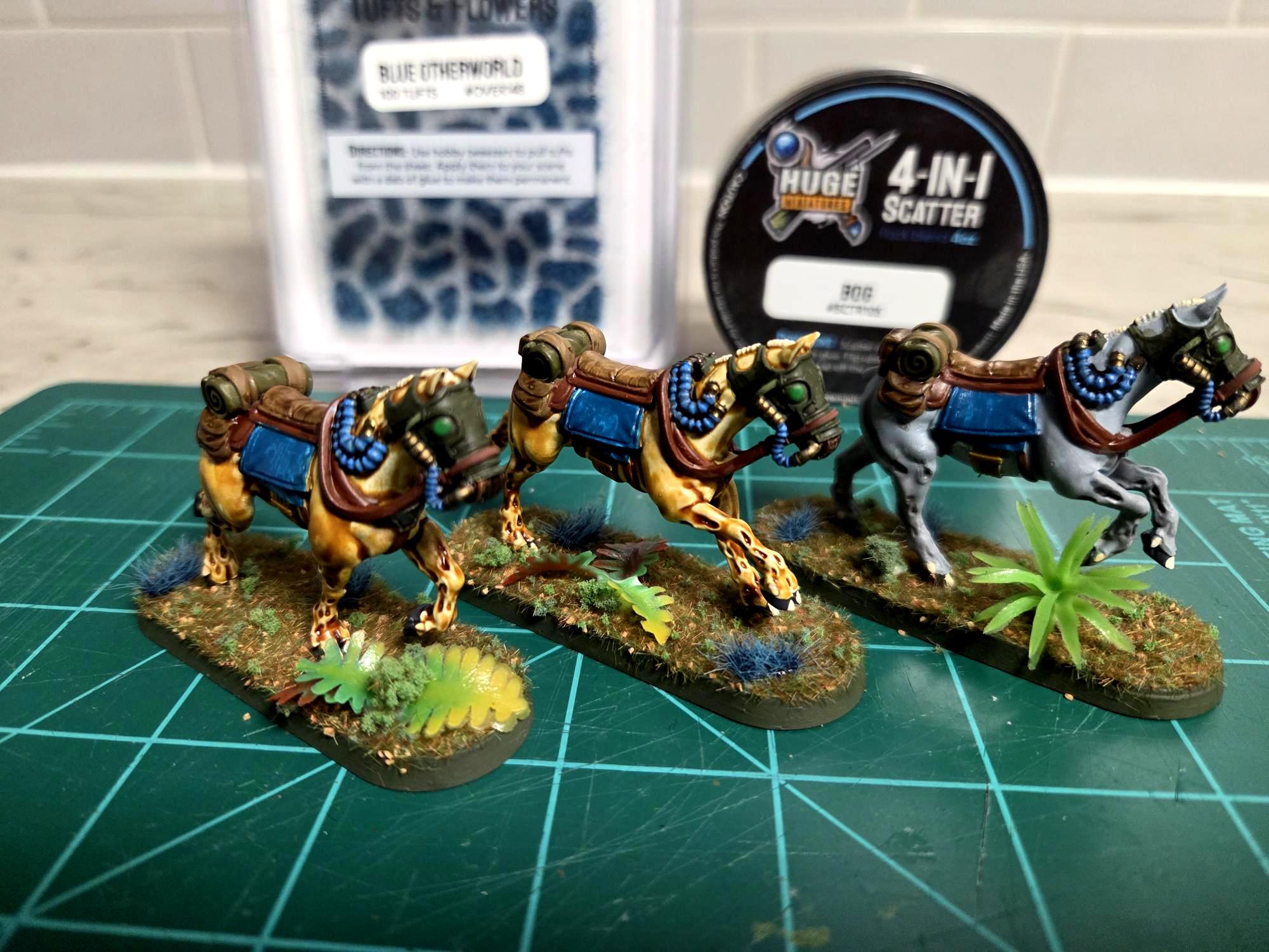 Cavalry, Command Team, Space Samurai